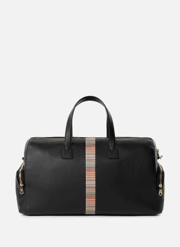 Sac de voyage en cuir Noir by PAUL SMITH PAUL SMITH Sac de voyage en cuir Noir