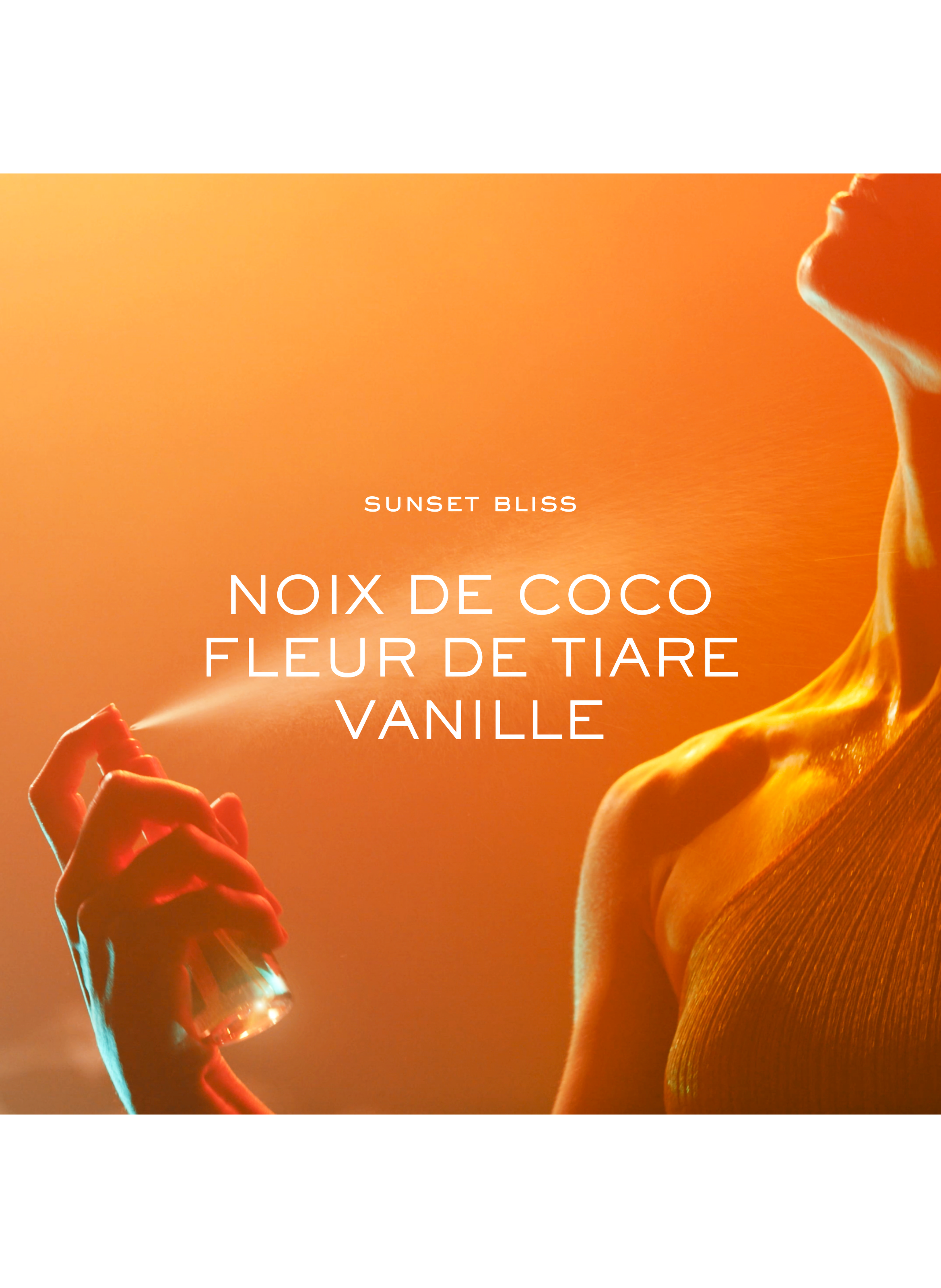Sunset Bliss - Brume parfumante corps et cheveux NUXE No color