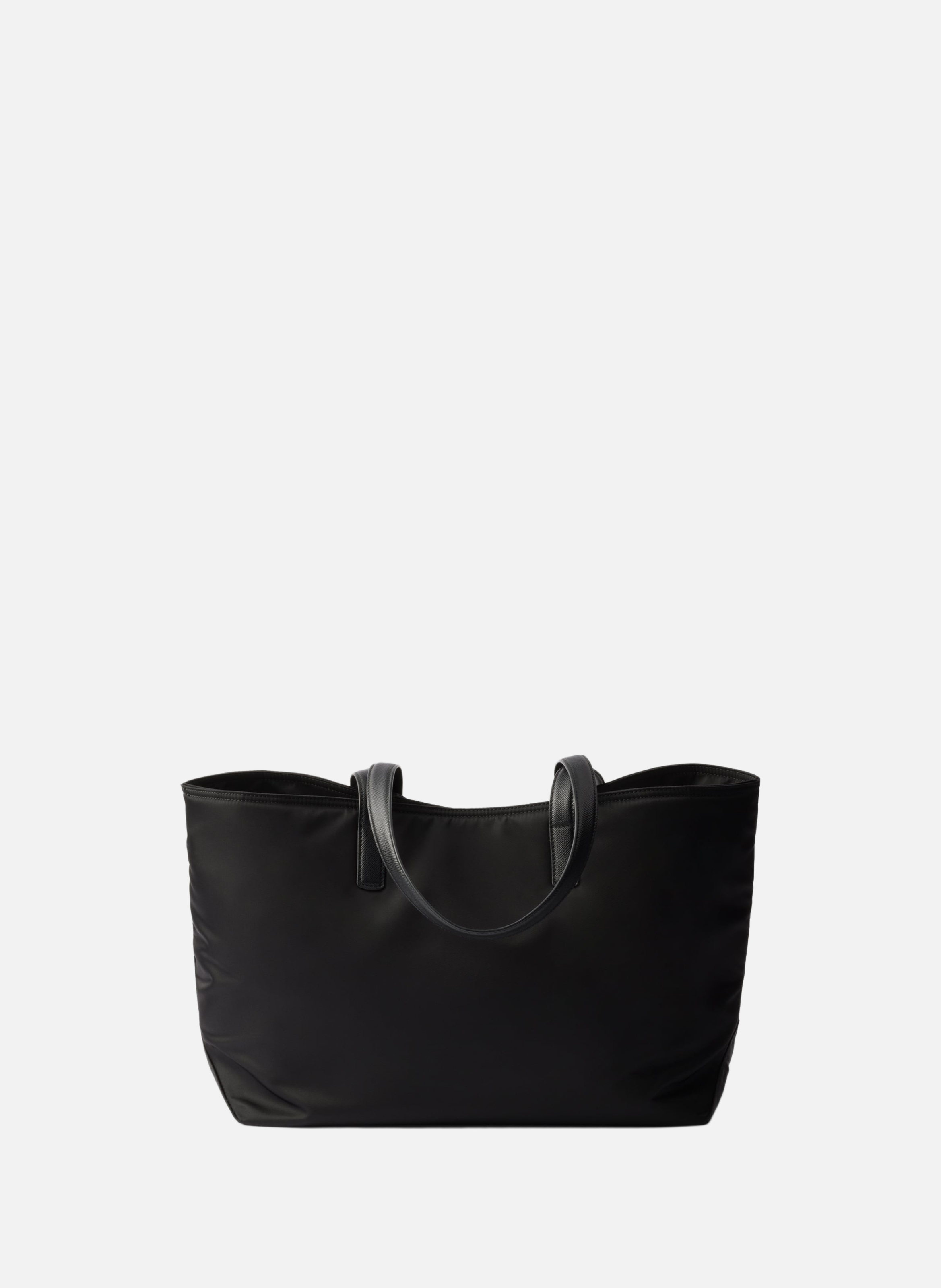 Cabas prada re-edition 1978 en re-nylon et cuir sa PRADA Noir