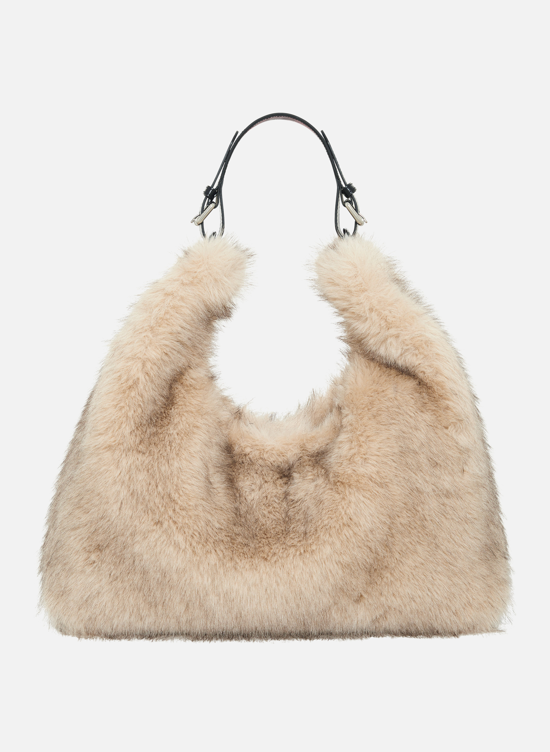 Sac effet fourrure THE KOOPLES Beige