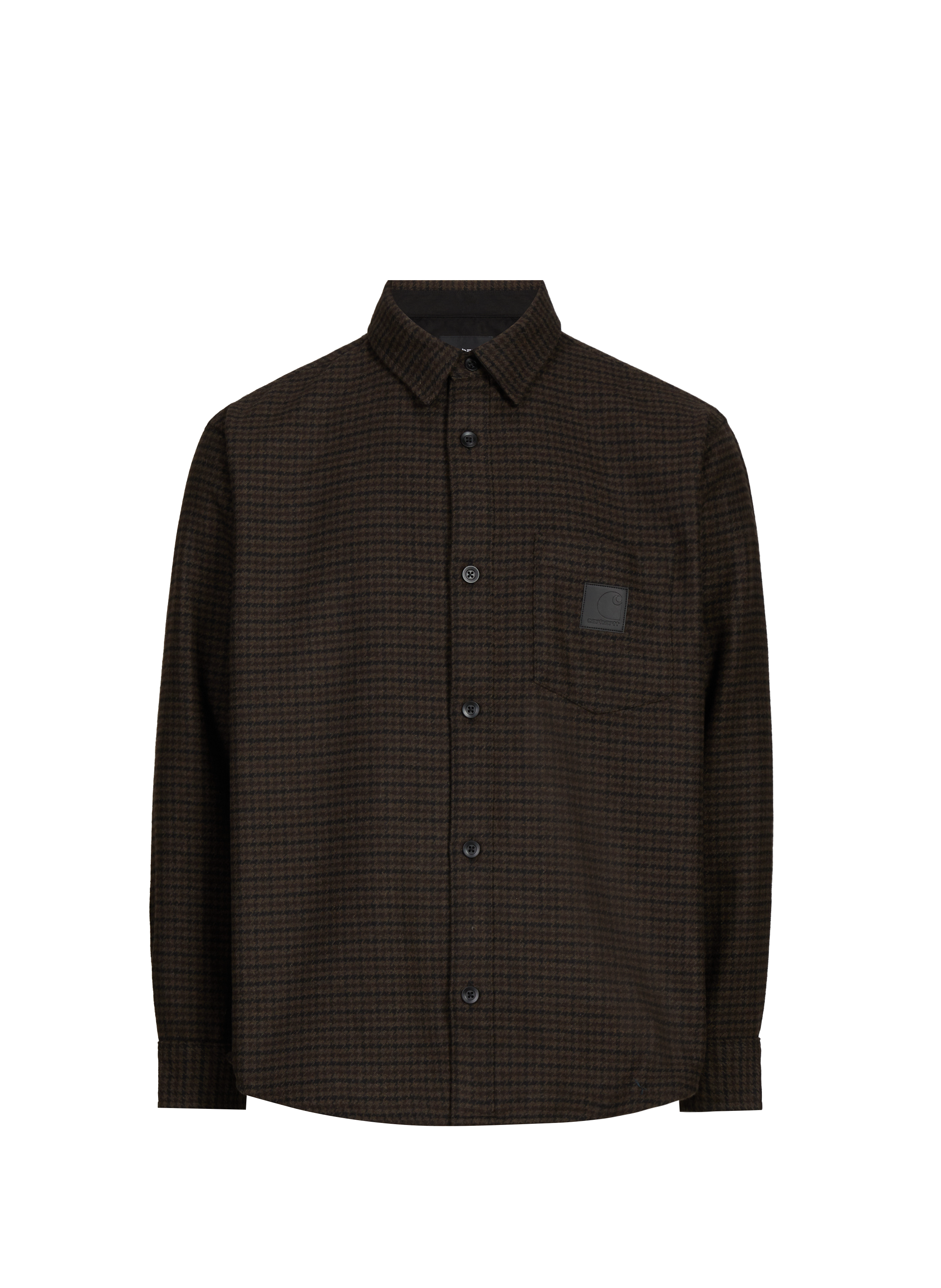 Wool-blend shirt CARHARTT WIP Brown