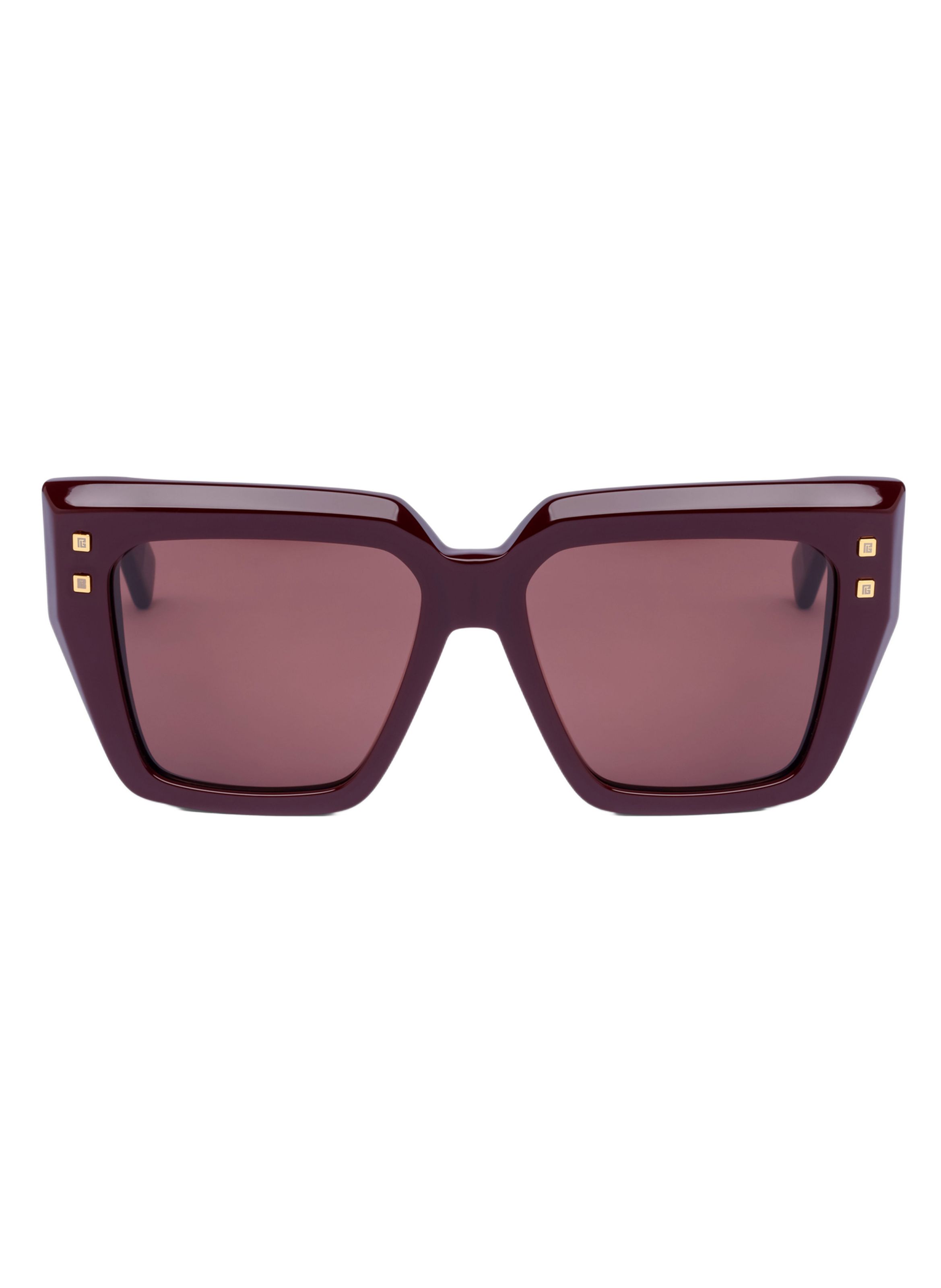 Lunettes de soleil b-fame BALMAIN Rouge
