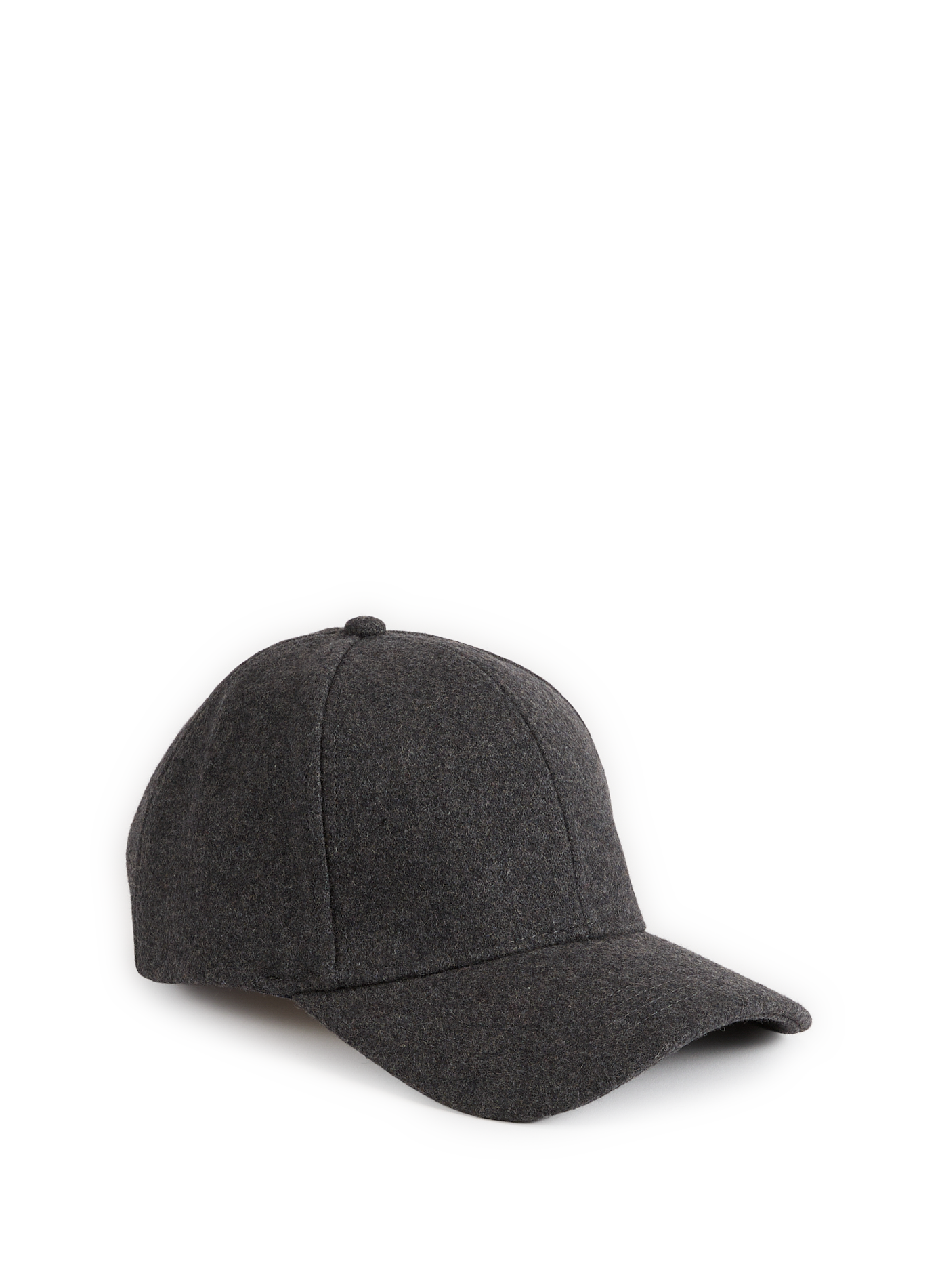 SAISON 1865 Wool-blend baseball cap Grey