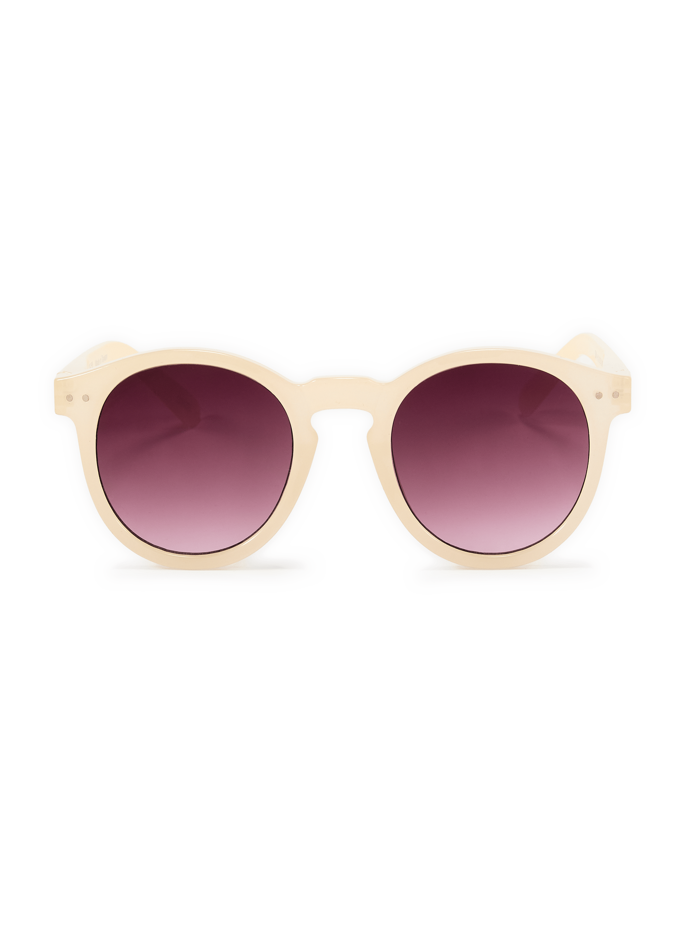 Round Sunglasses IZIPIZI White