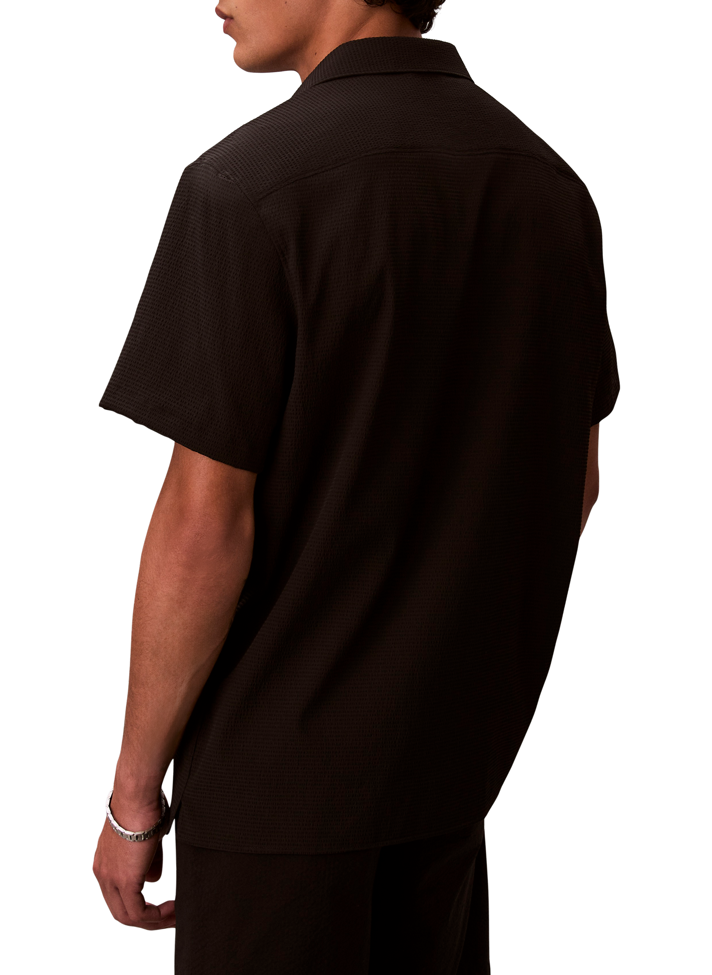 Short-sleeved shirt CALVIN KLEIN Black