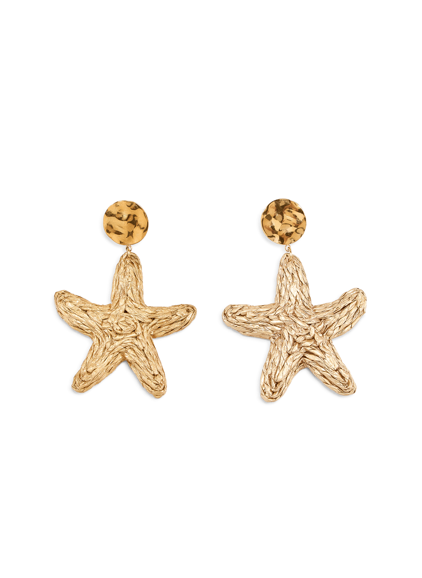 Boucles d'oreilles étoiles AU PRINTEMPS PARIS Doré