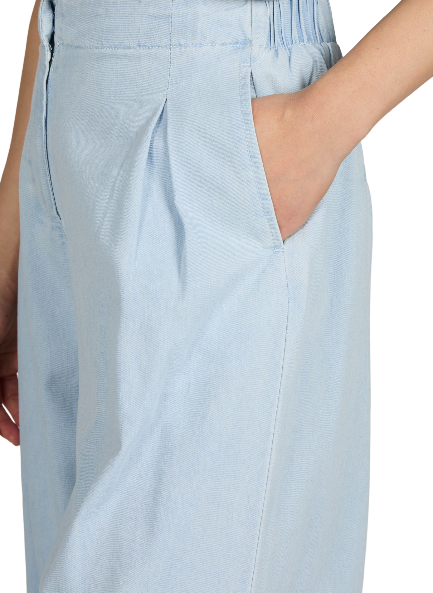 Rechte broek Asteria van katoen ARTLOVE Blauw