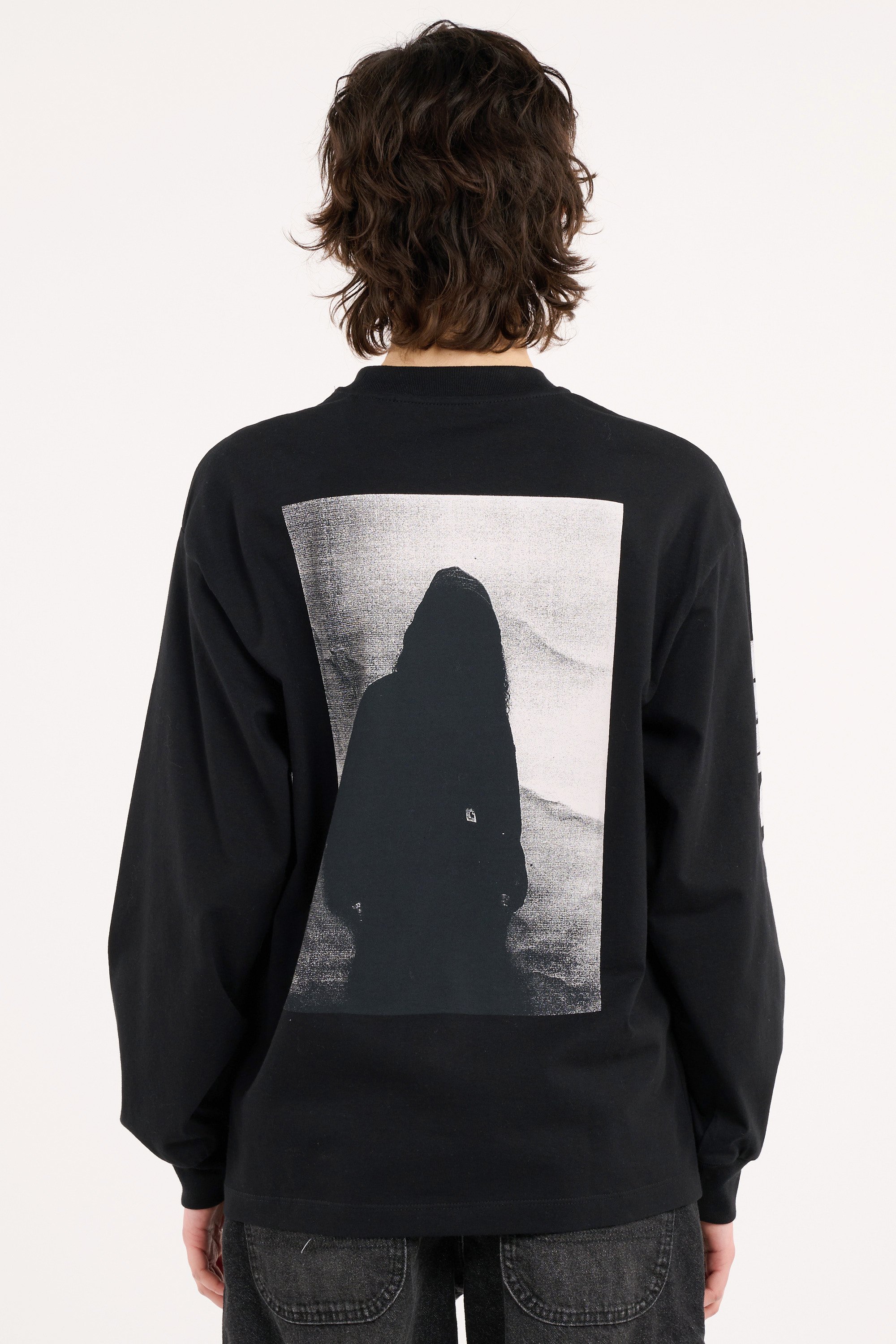 T-shirt w' l/s archive script t-shirt CARHARTT WIP Noir