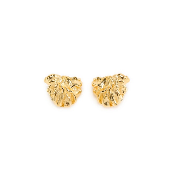 Boucles d'oreilles plissées Boucles d'oreilles plissées