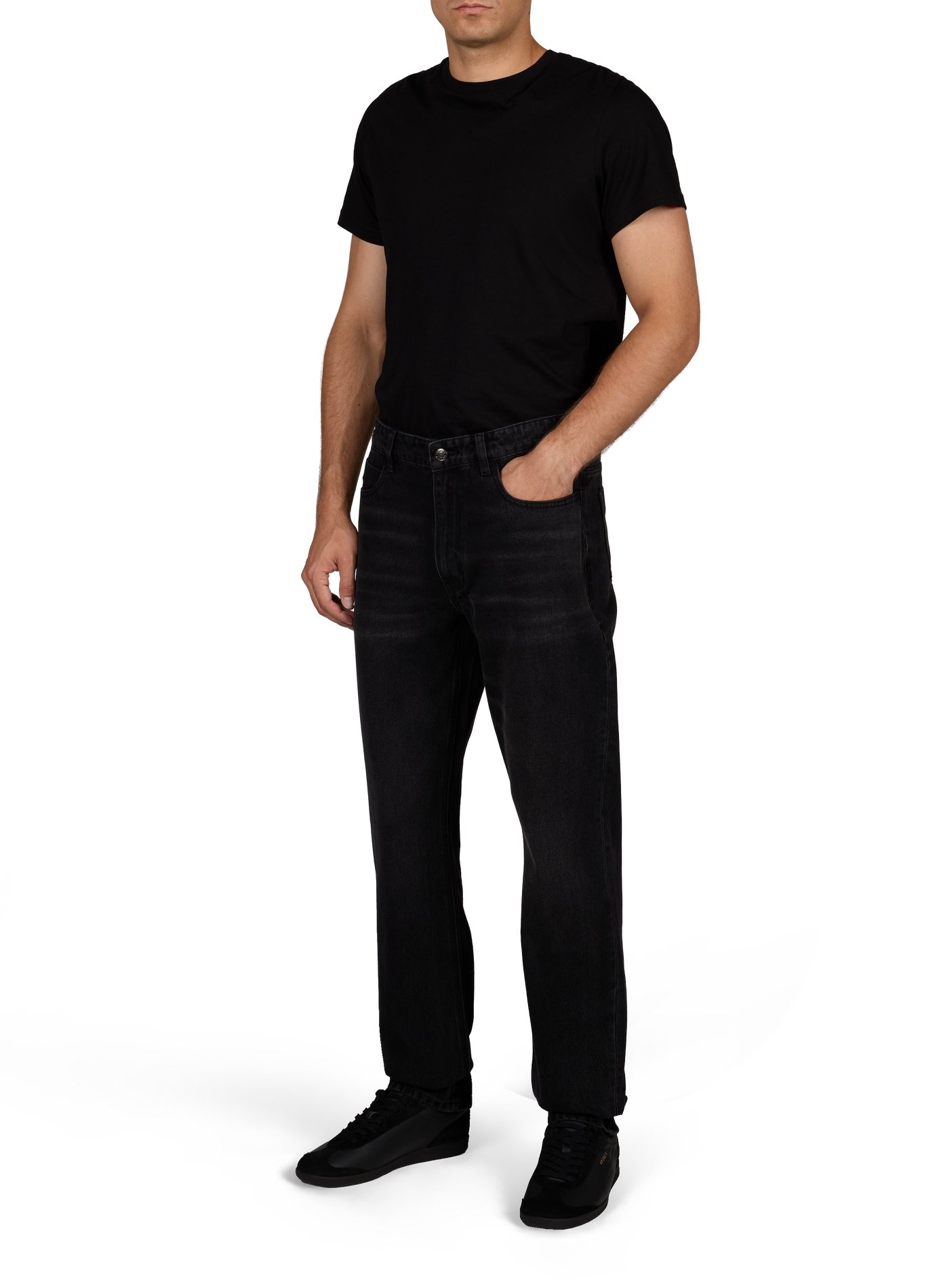 Straight leg Jupiter cotton jeans NOTIFY Black