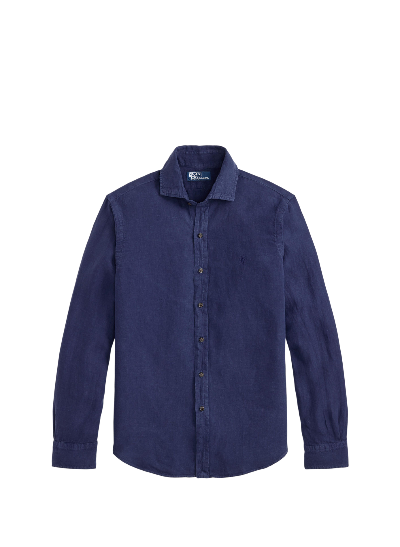 Straight linen shirt POLO RALPH LAUREN Blue