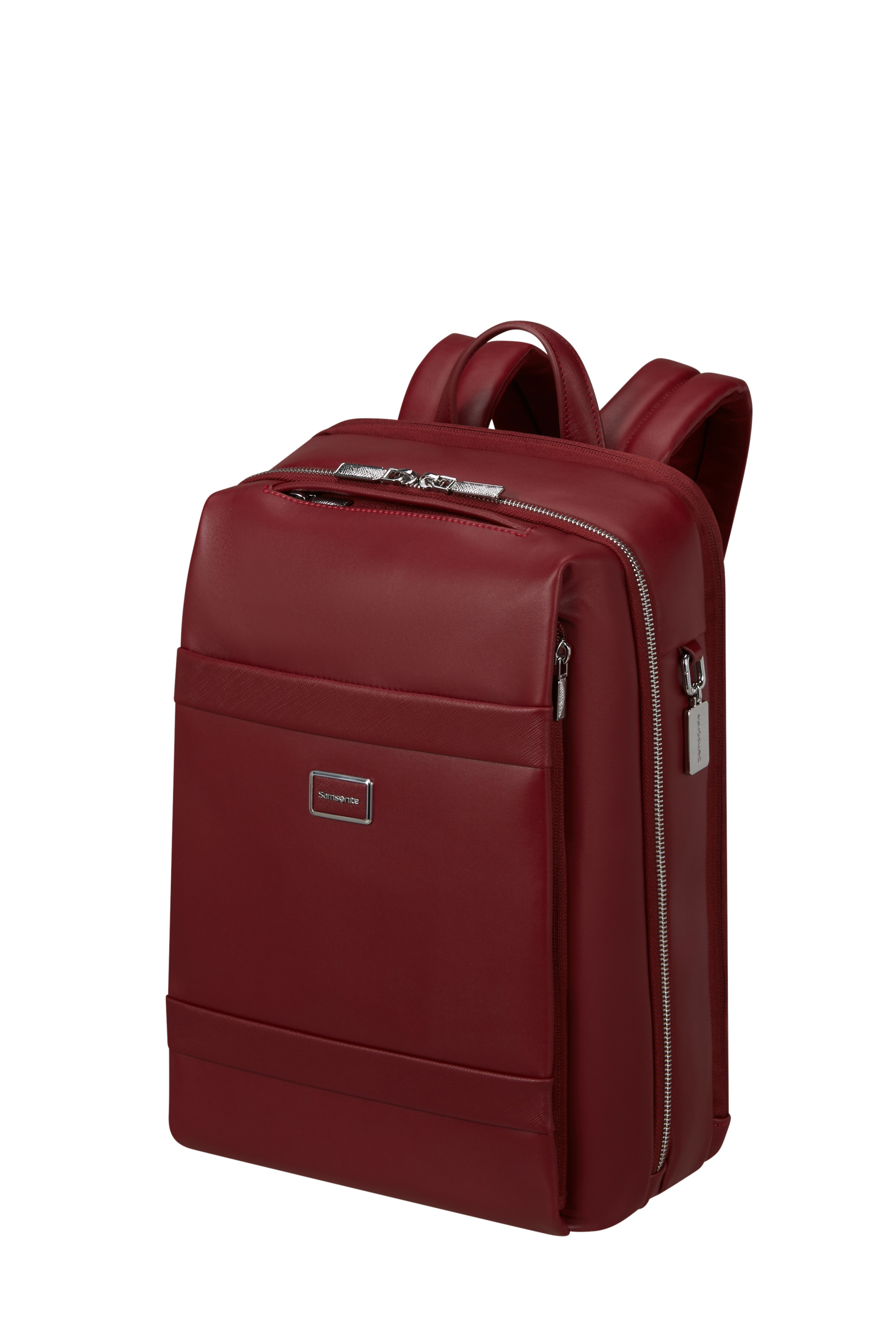 Image biz leather sac à dos ordinateur SAMSONITE Rouge