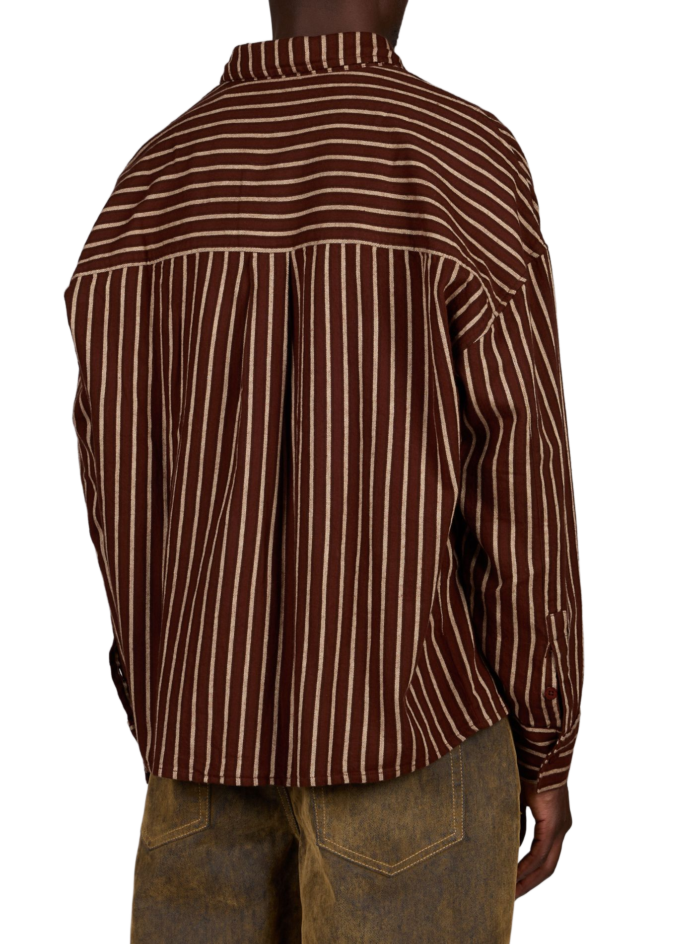 Loose-fitting Striped Shirt THINKING MU Multicolour