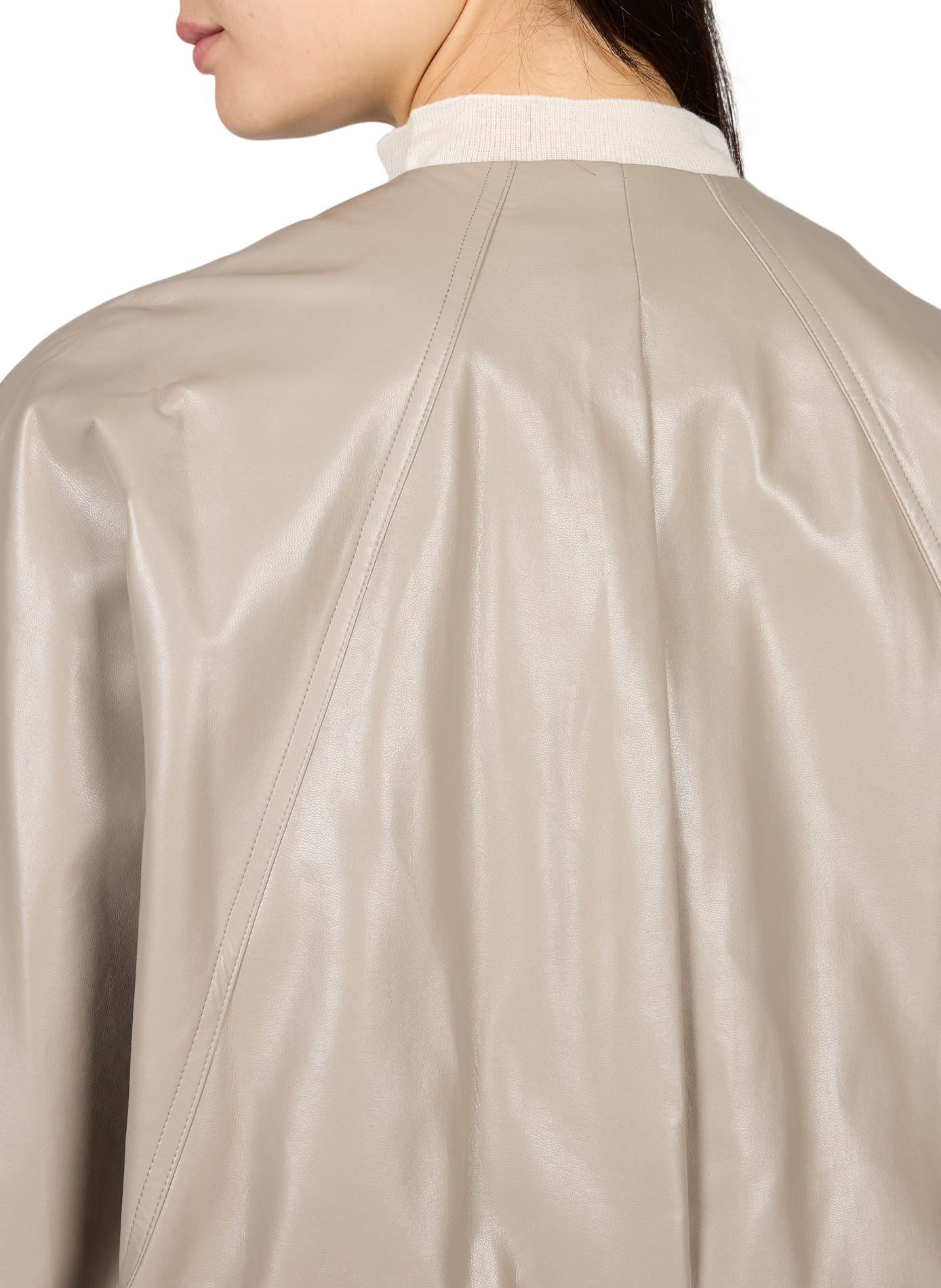 Short solid color jacket ADOLFO DOMINGUEZ Grey