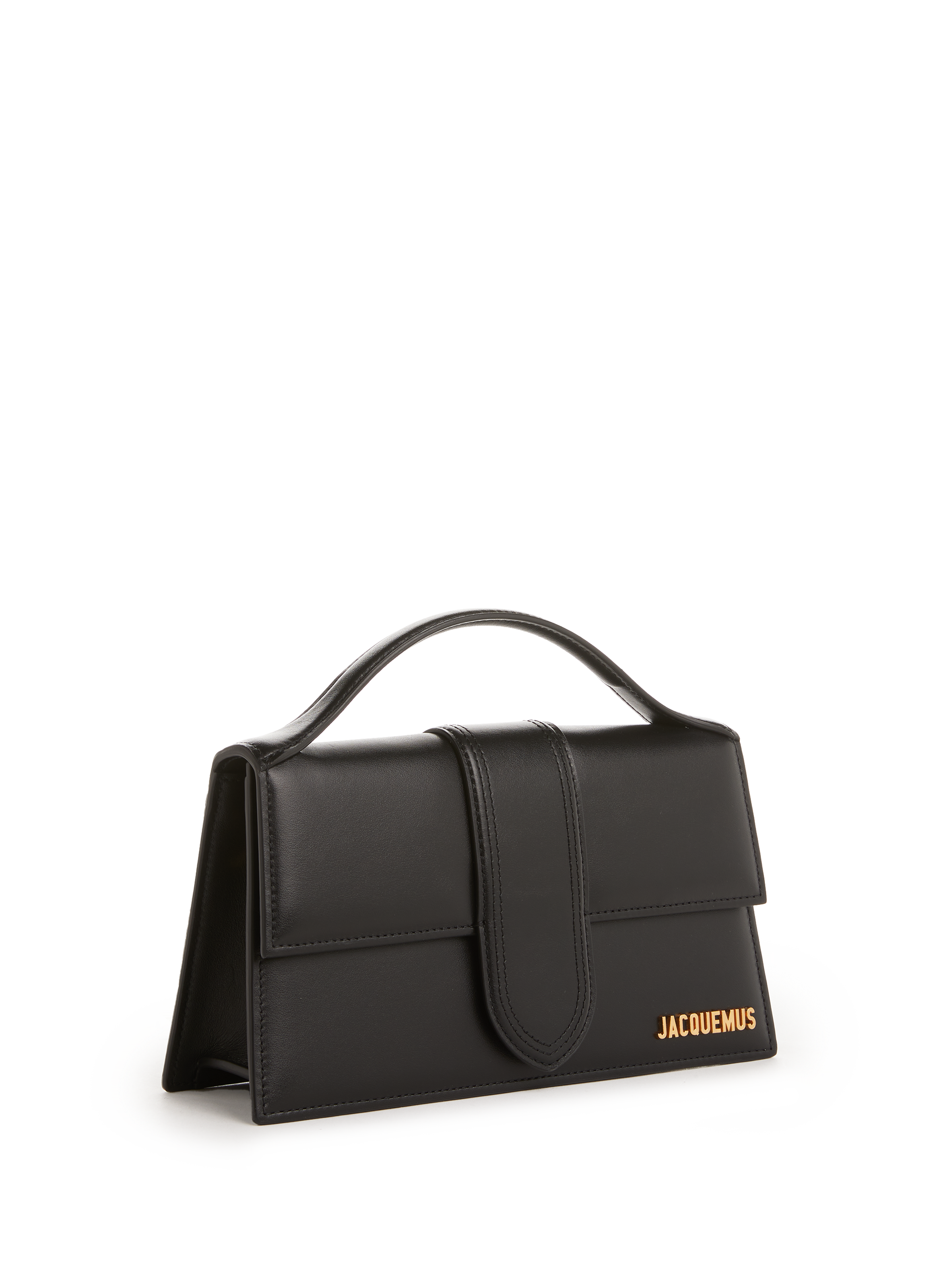 Le Bambino large leather handbag JACQUEMUS Black