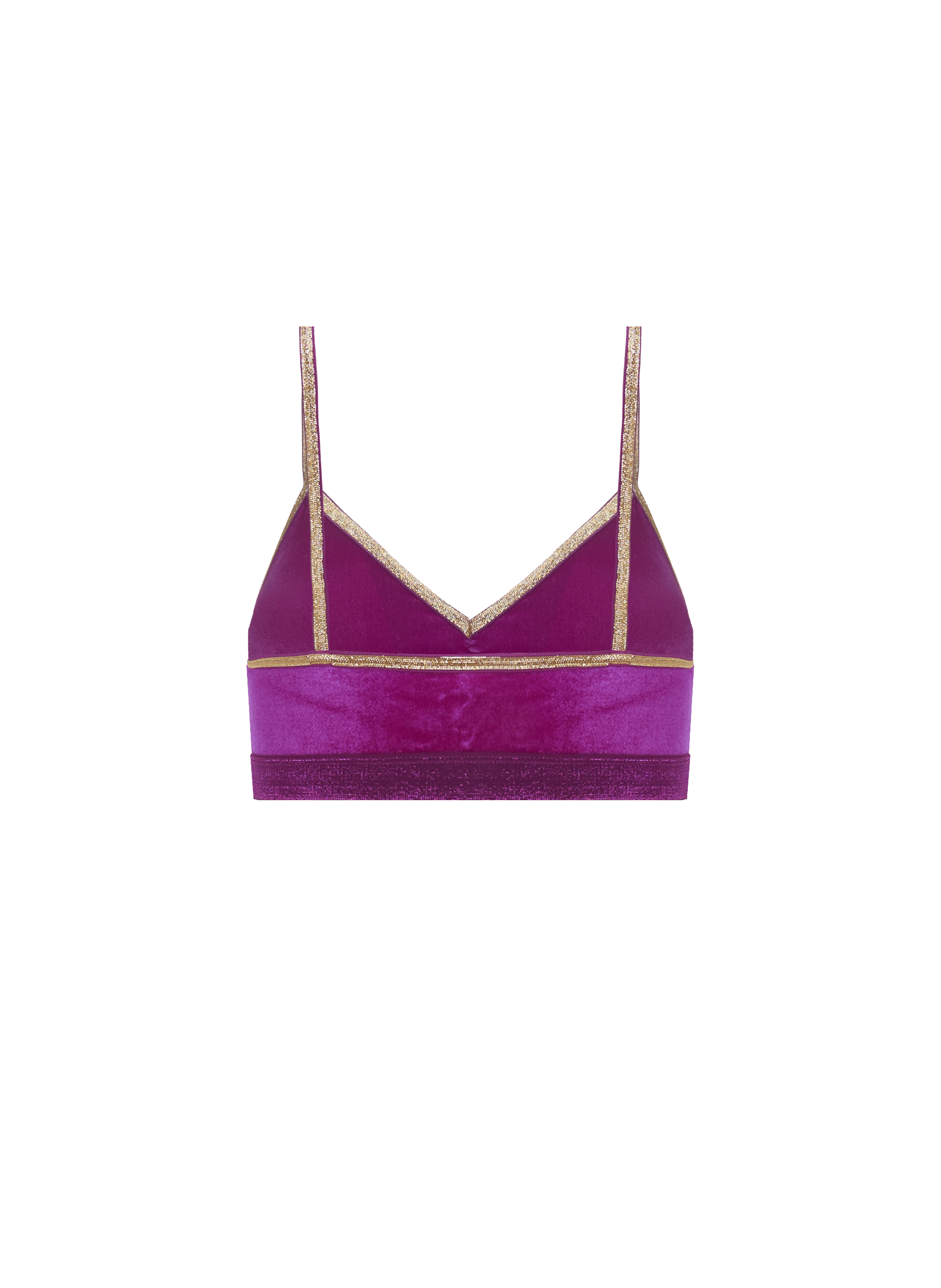 Brassière Georgia en velours