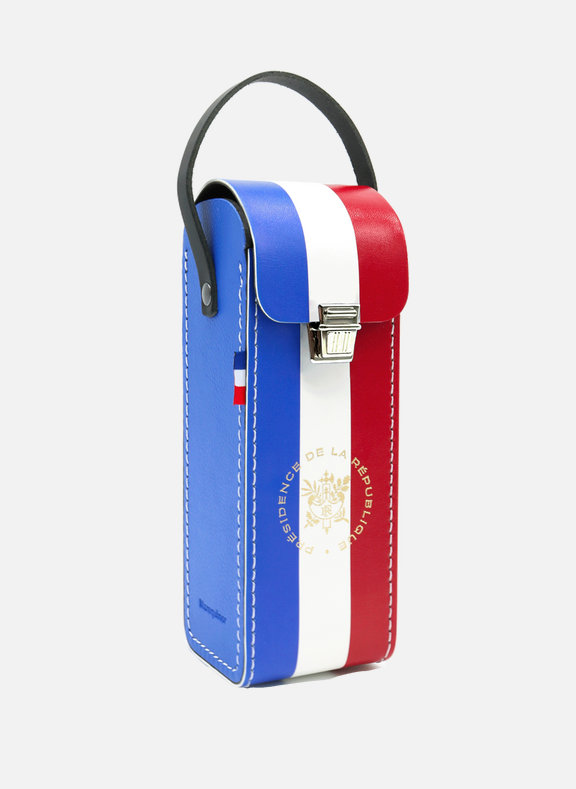 ÉLYSÉE x Maroquinor - Tricolor pétanque satchel Multicolour