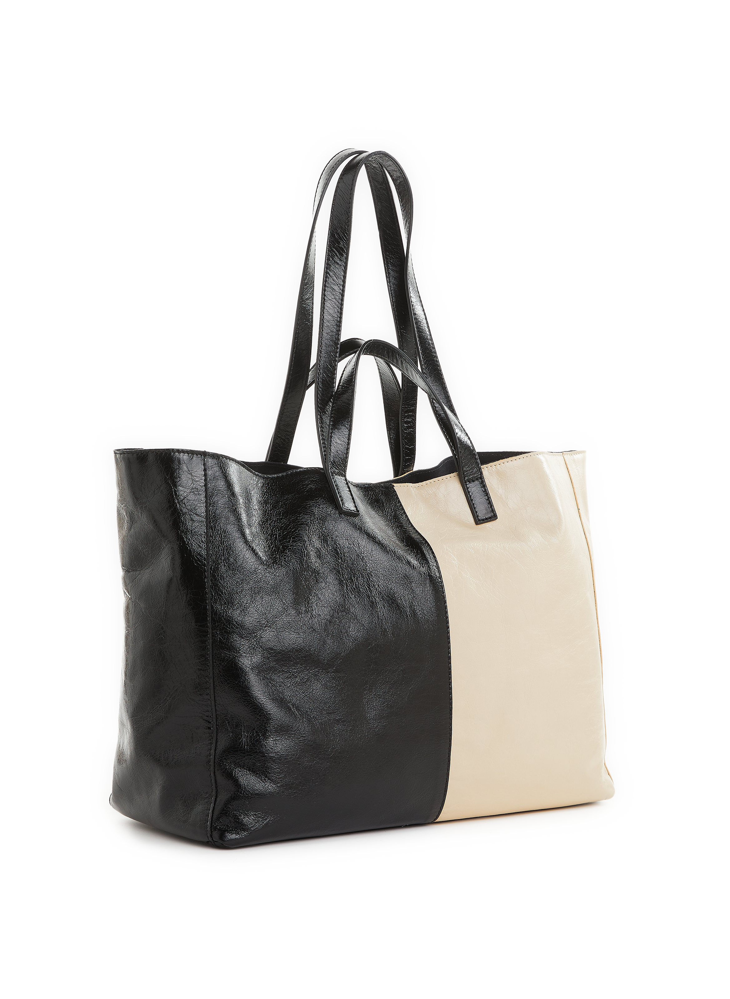 Sac cabas Elma en cuir  SAISON 1865 Multicolore