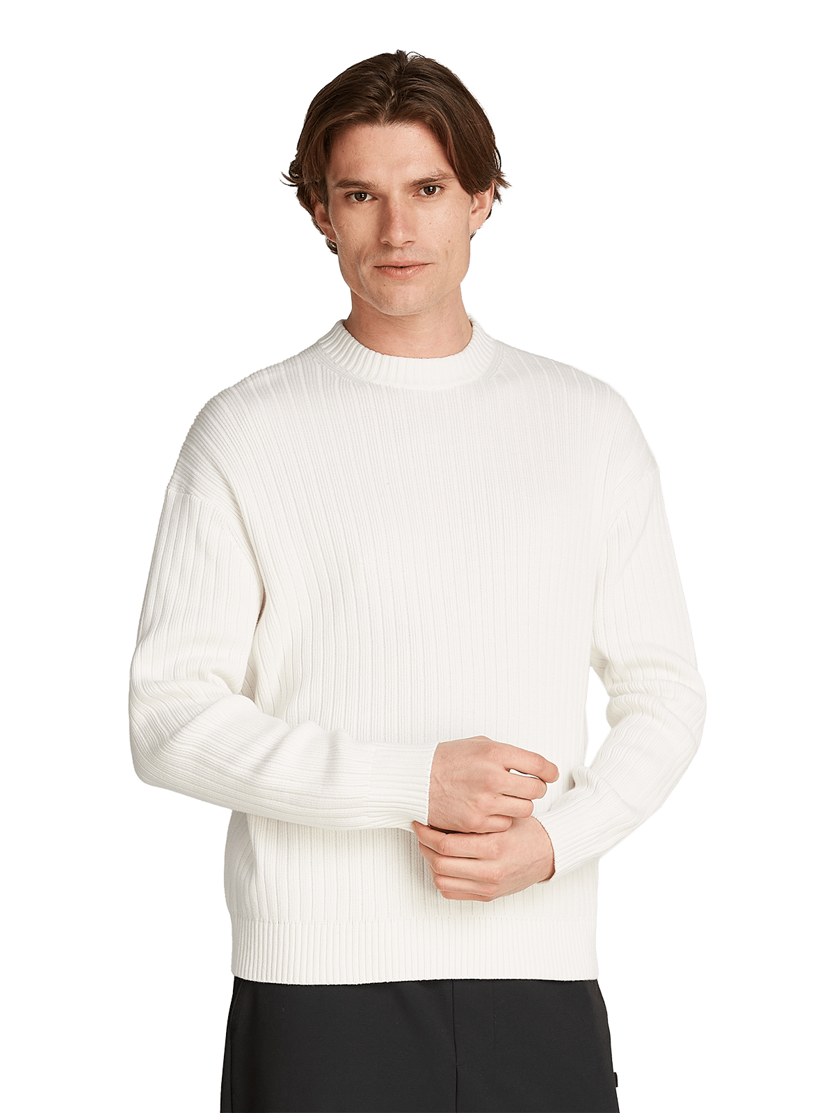 Cotton jumper CALVIN KLEIN Beige