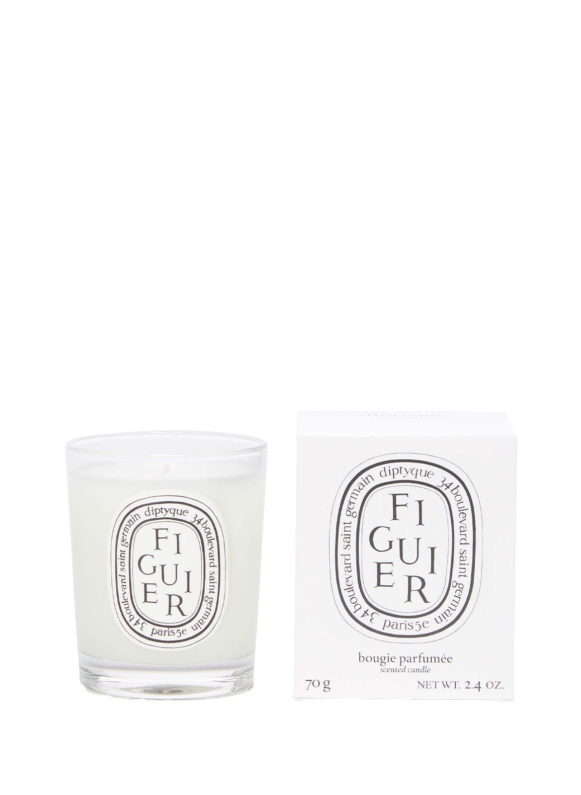 Bougie petit modèle Figuier DIPTYQUE No color