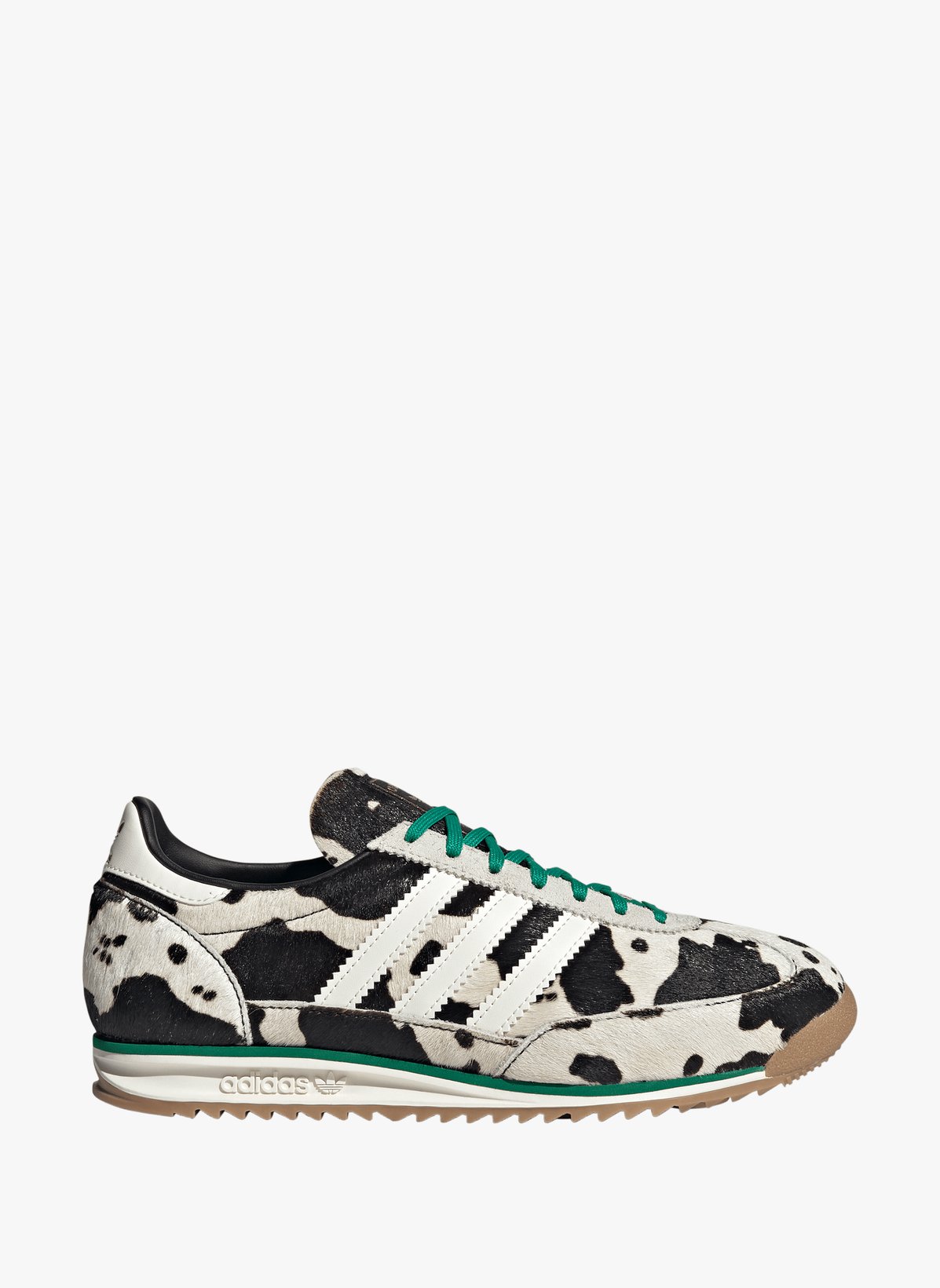 Baskets SL 72 OG tachetées vache en cuir