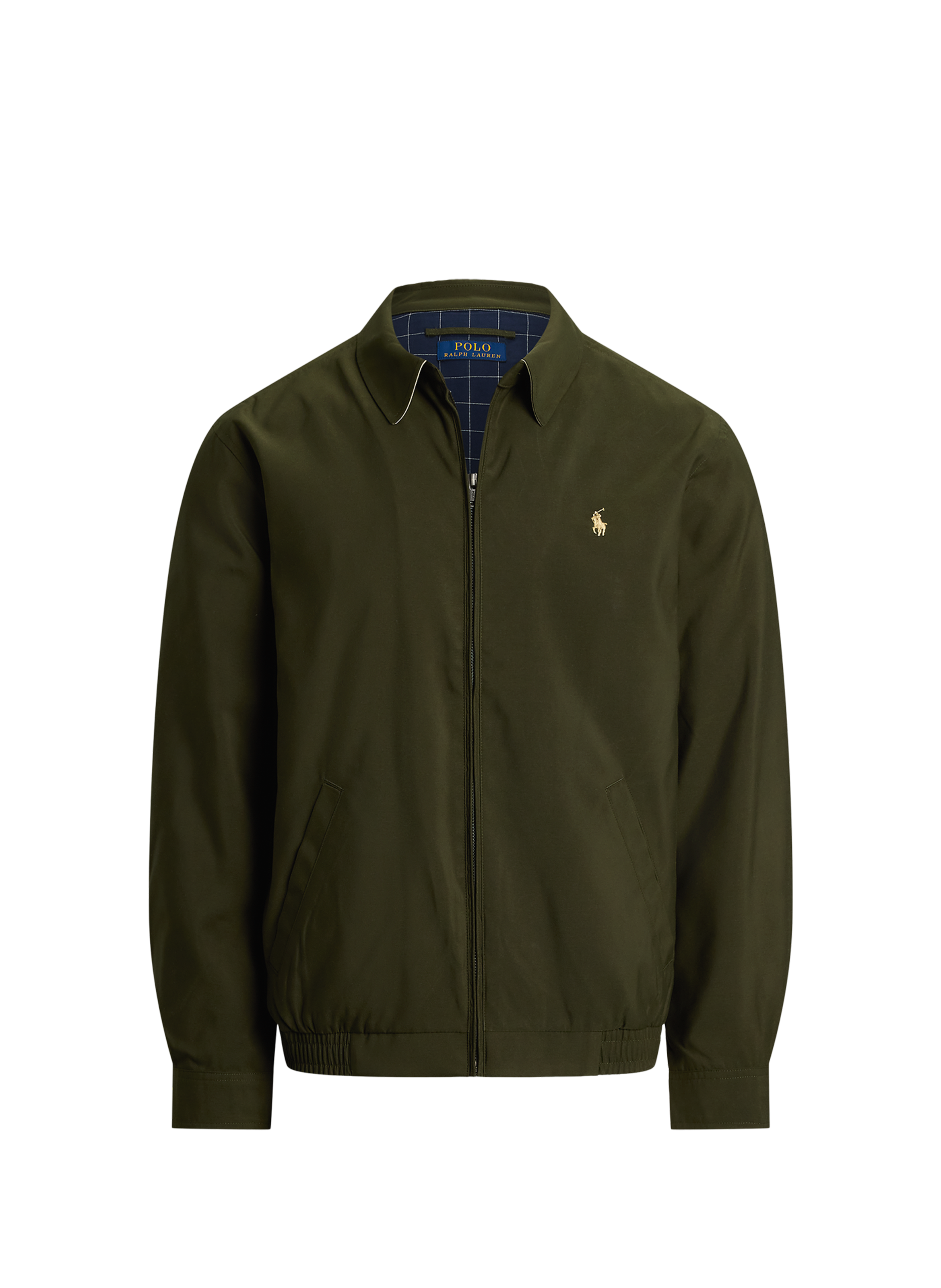 Blouson droit à col classique POLO RALPH LAUREN Vert