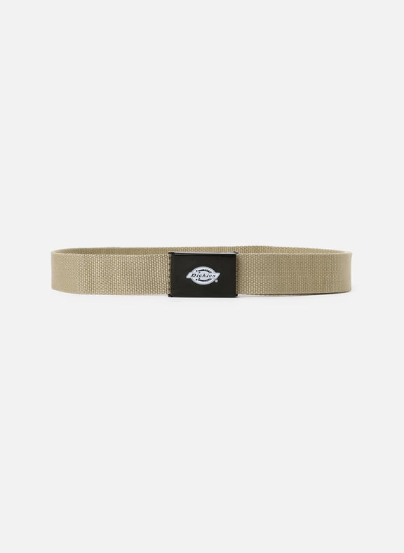 Belt with scalloped buckle Khaki by DICKIES DICKIES Belt with scalloped buckle Khaki