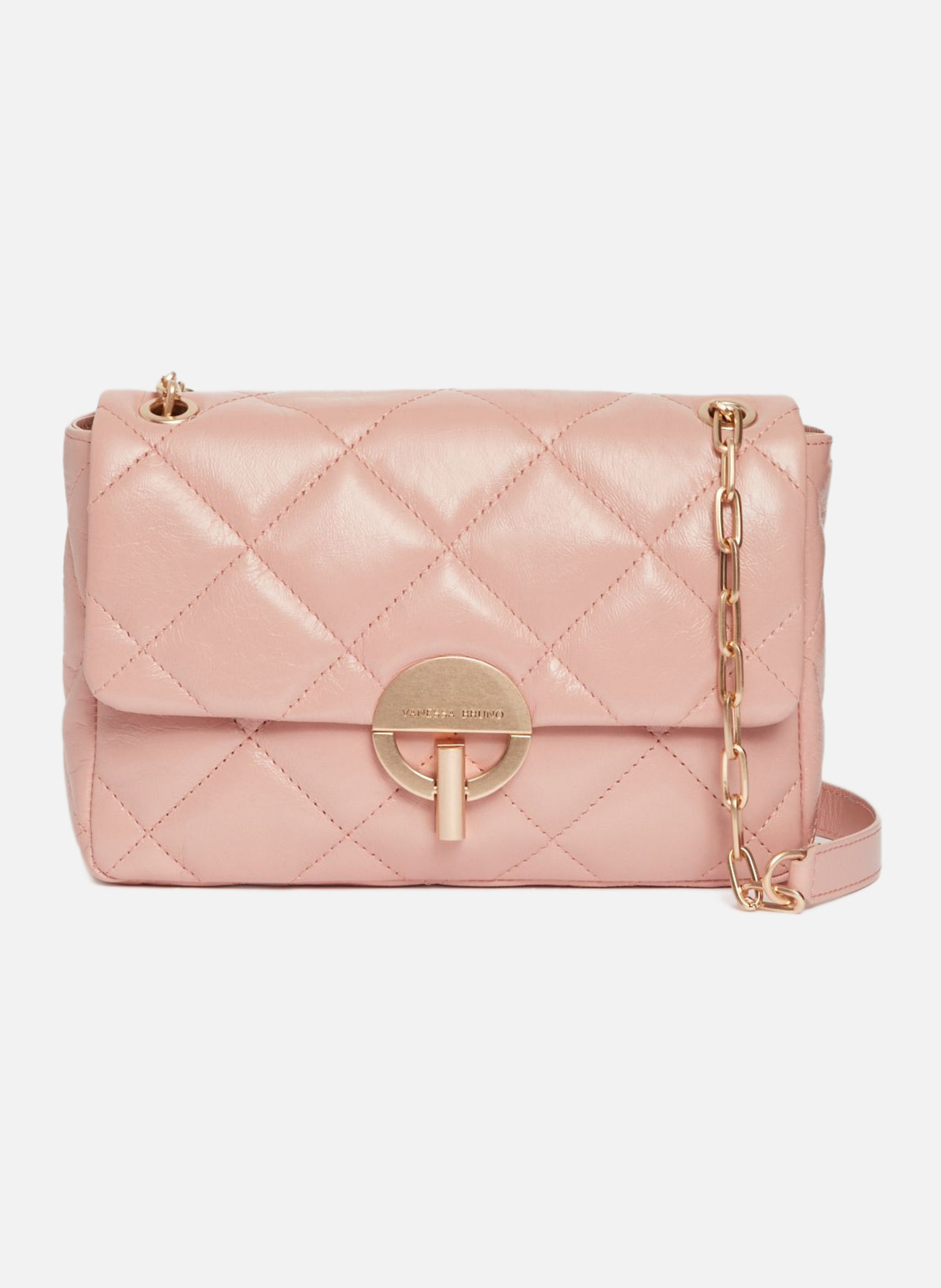 Grand sac moon en cuir  Poudre