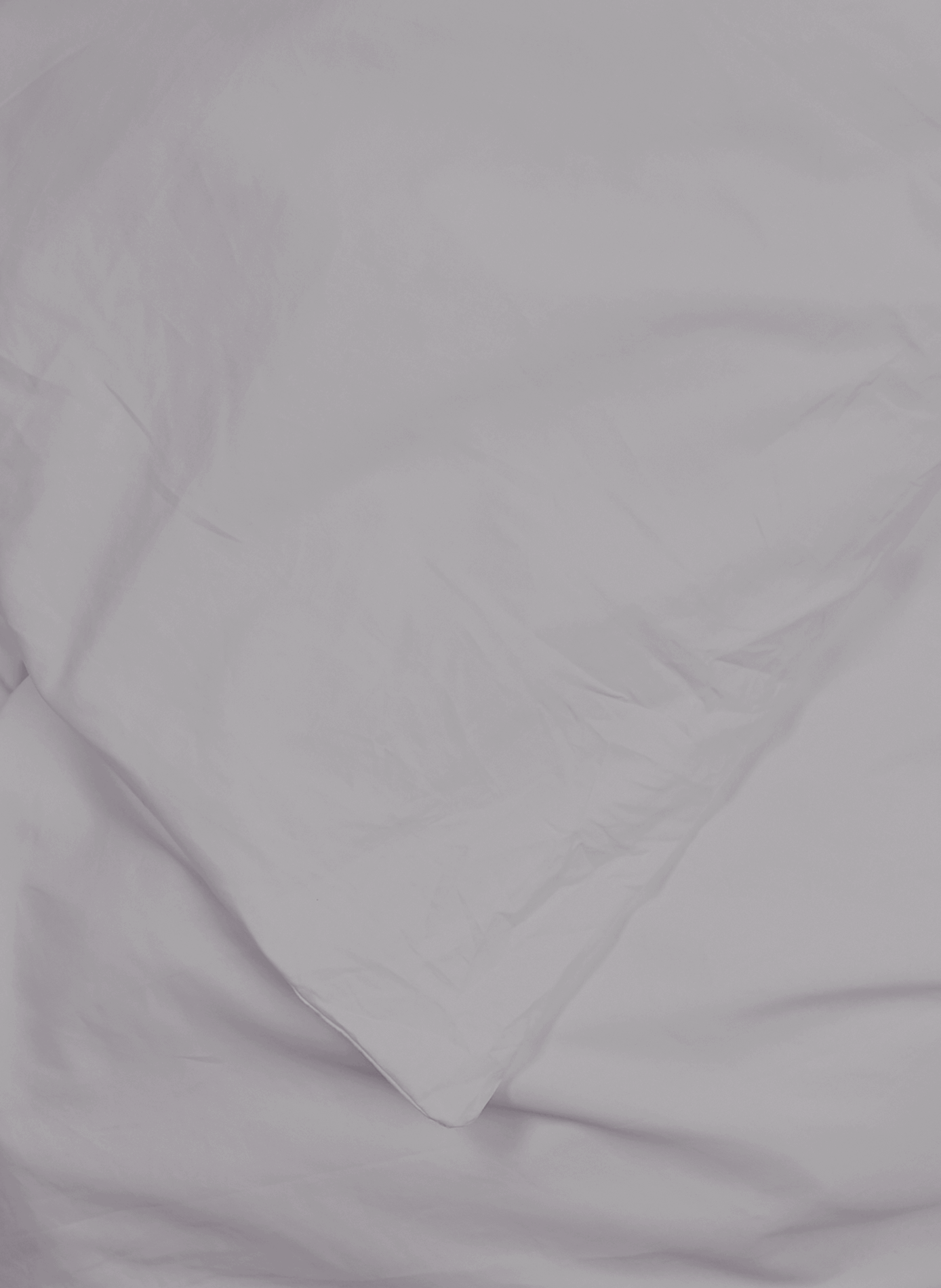 Housse de couette en percale de coton AU PRINTEMPS PARIS Gris