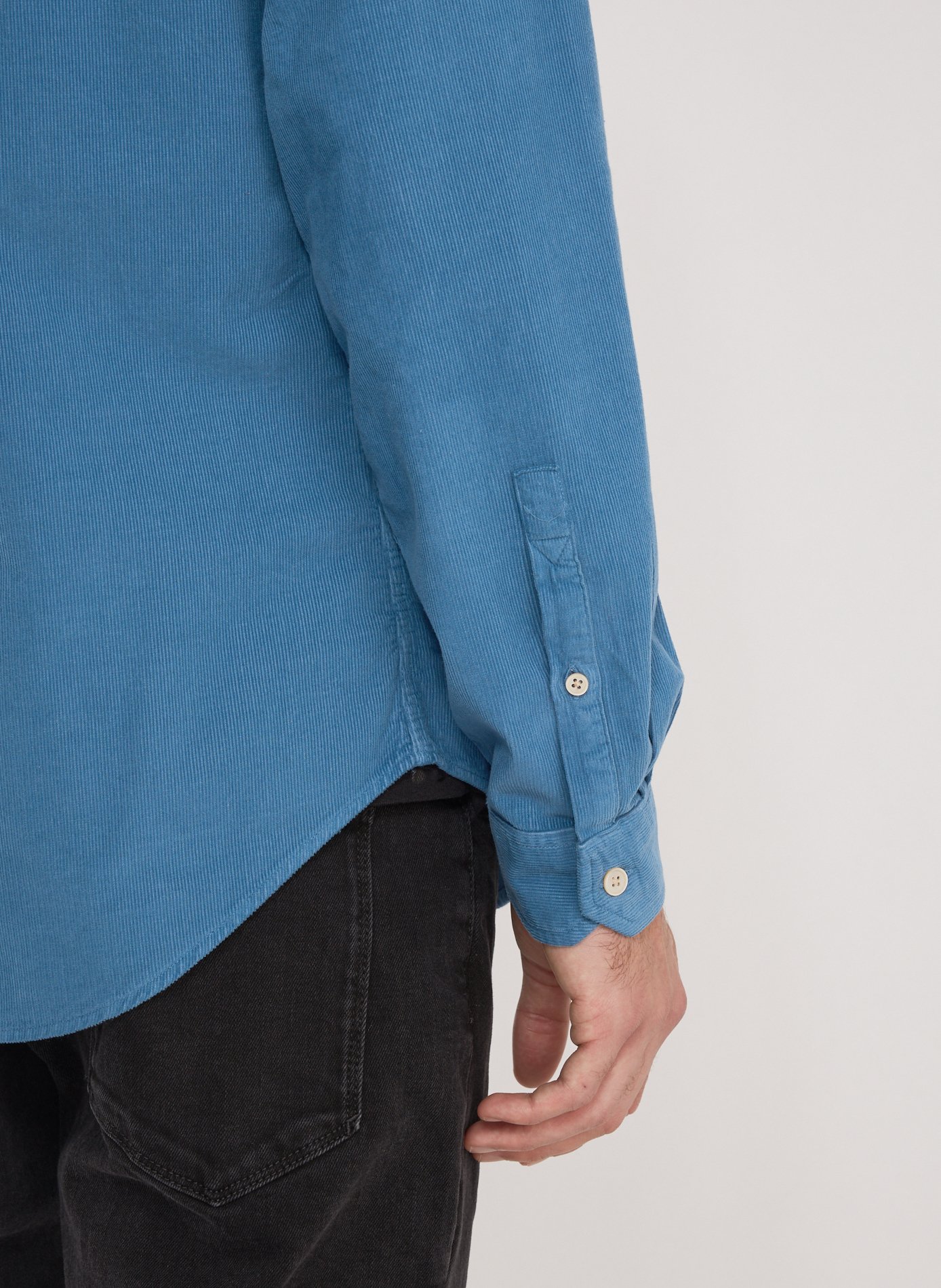 Straight shirt with American collar in cotton PAUL SMITH Blue
