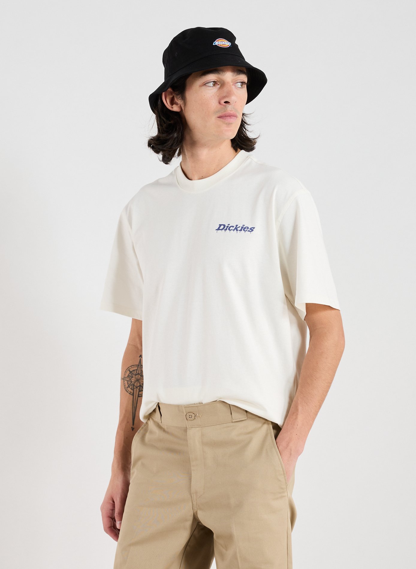 DICKIES T-shirt en coton Blanc