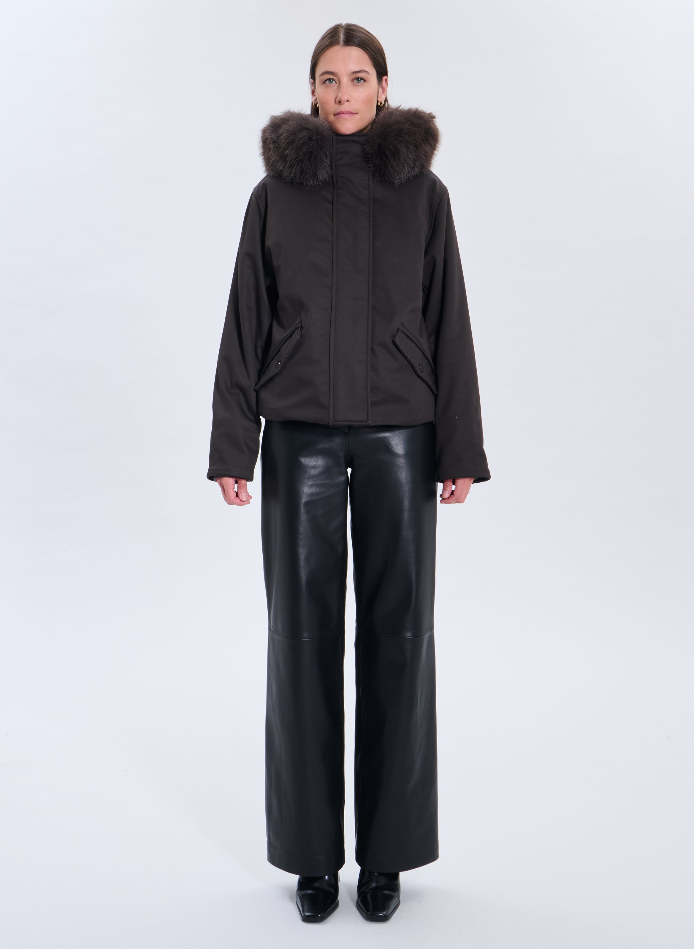 Parka  paia ZAPA Marron