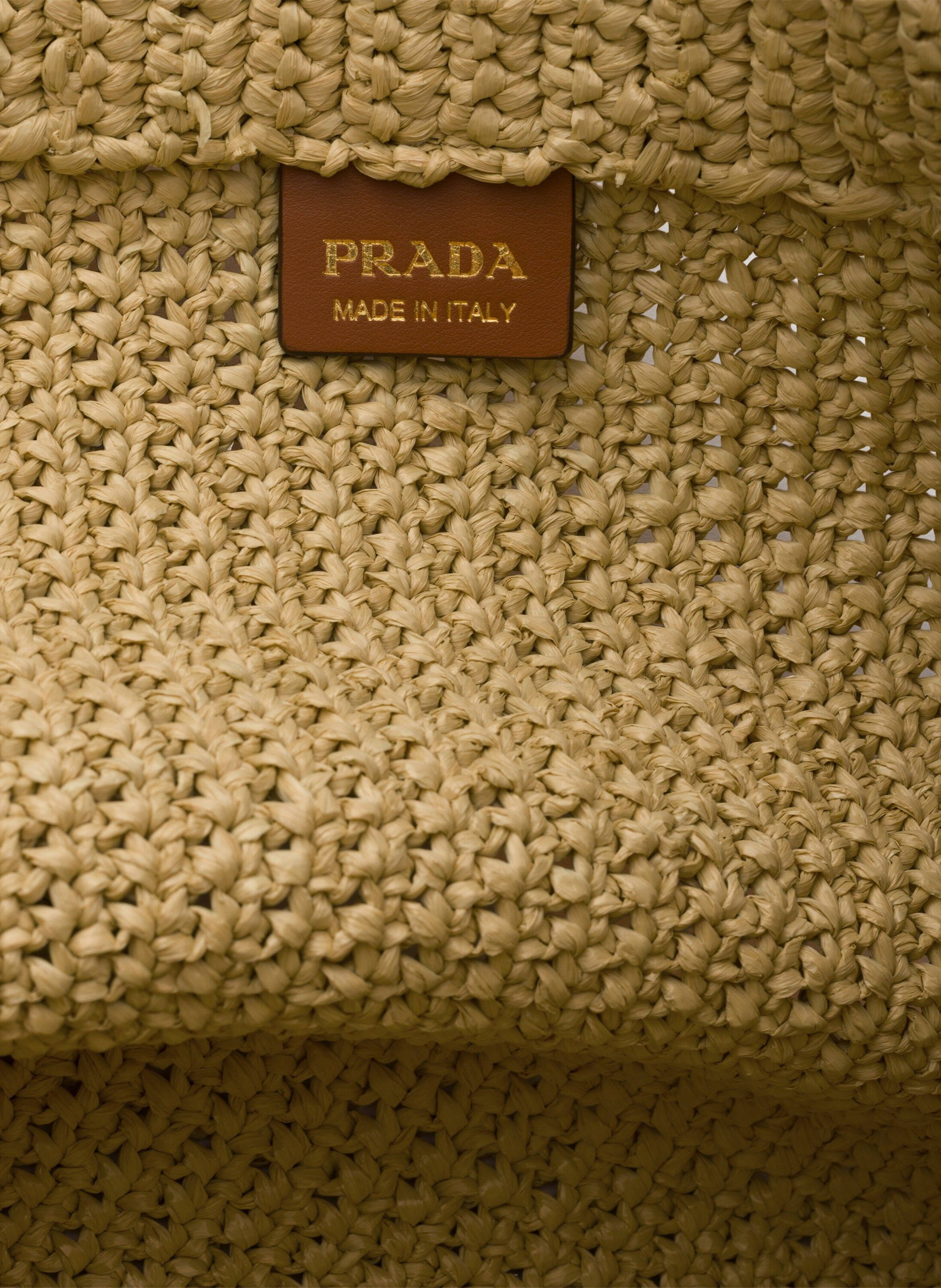 Cabas en crochet PRADA Beige