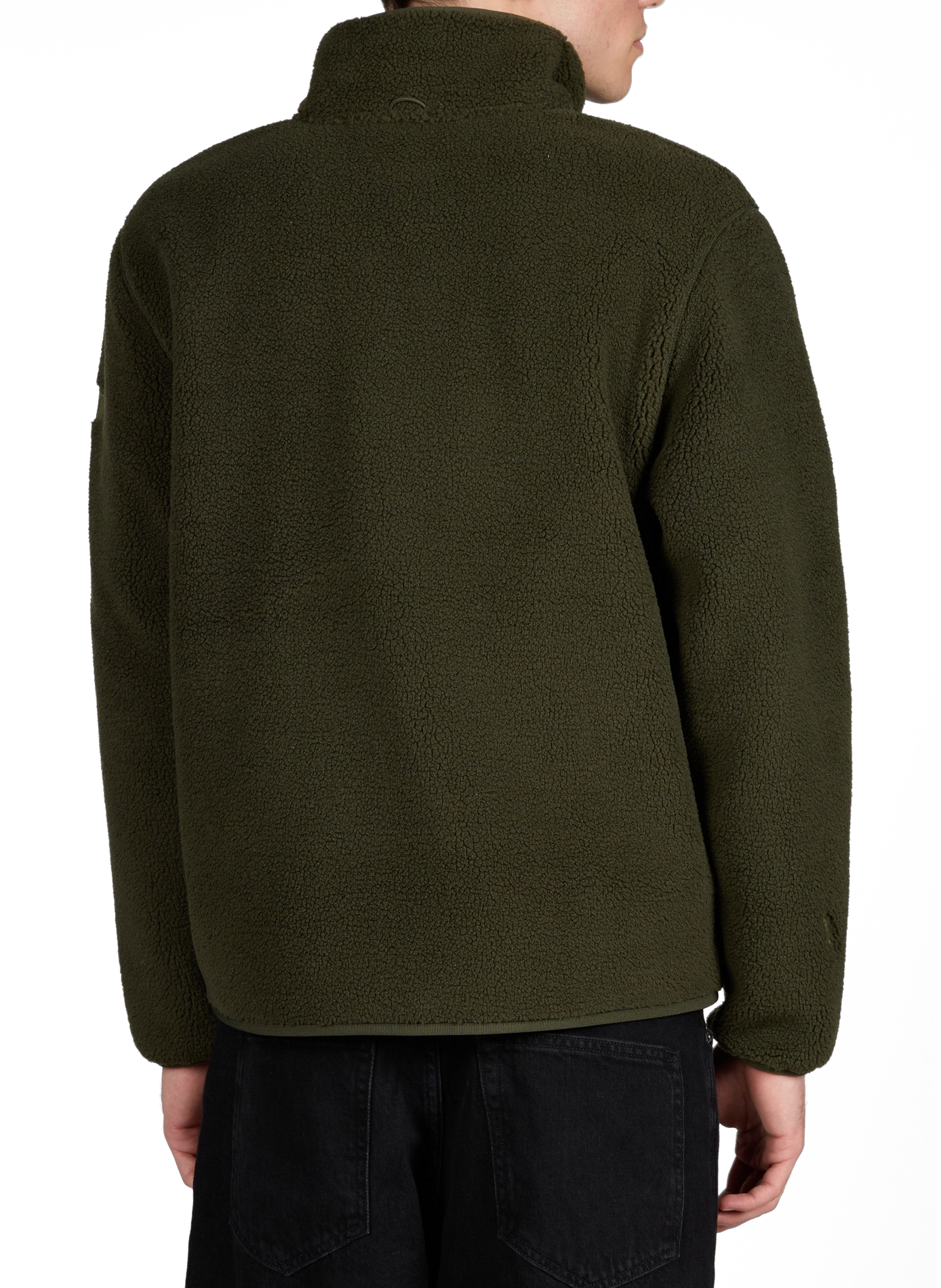 Veste sherpa à col montant AIGLE Kaki