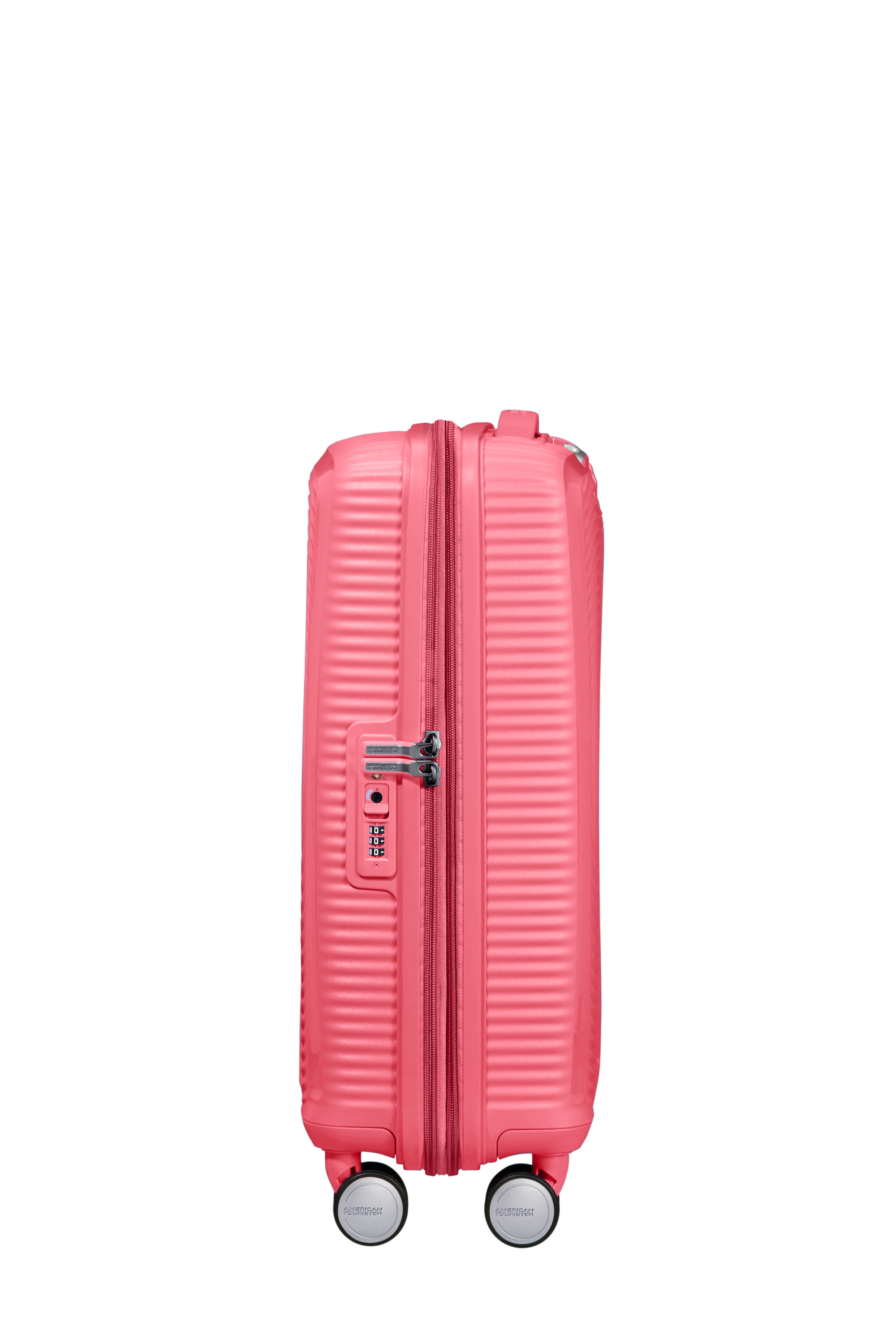 Soundbox valise 4 roues taille s AMERICAN TOURISTER Rose