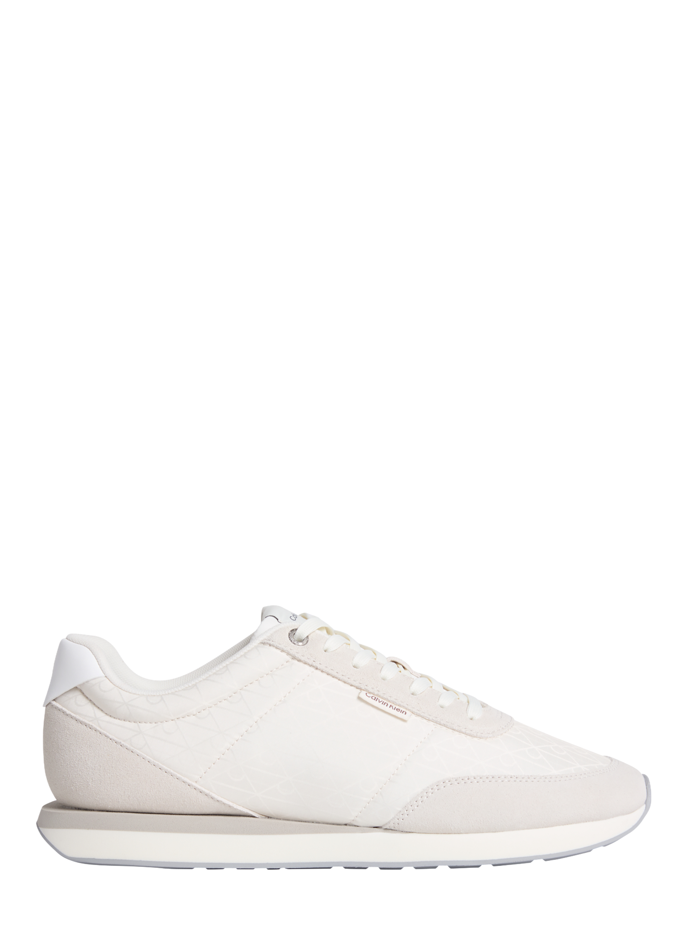 Baskets basses Retro Runner Ripstop CALVIN KLEIN Blanc