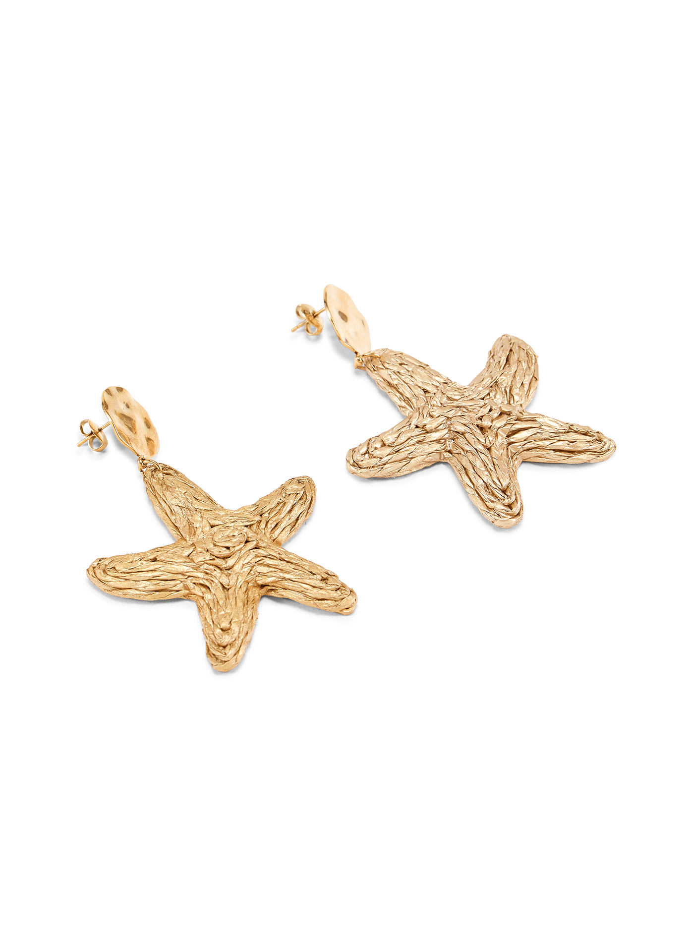 Boucles d'oreilles étoiles AU PRINTEMPS PARIS Doré