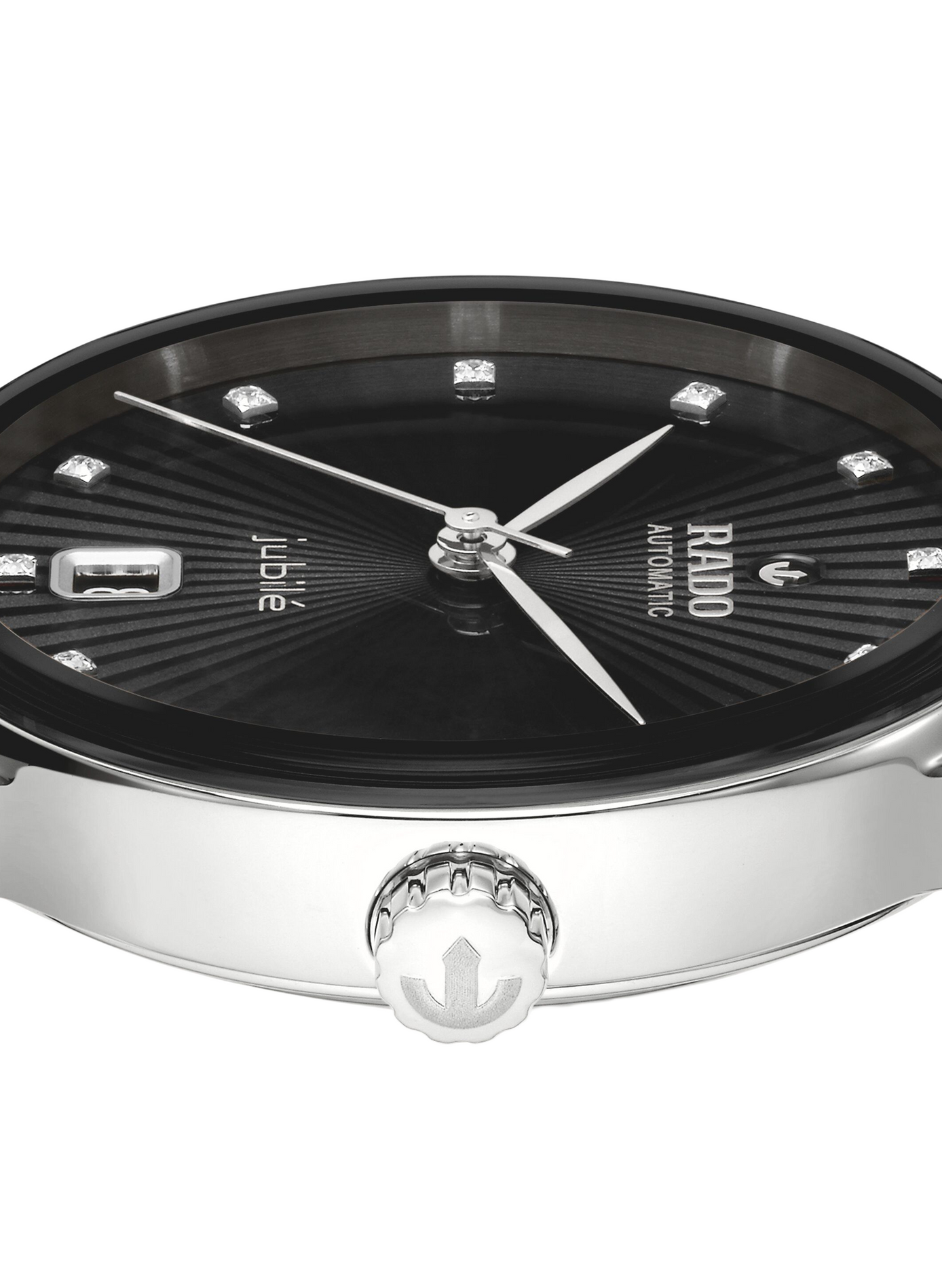 Montre automatique Centrix en acier inoxydable RADO Noir