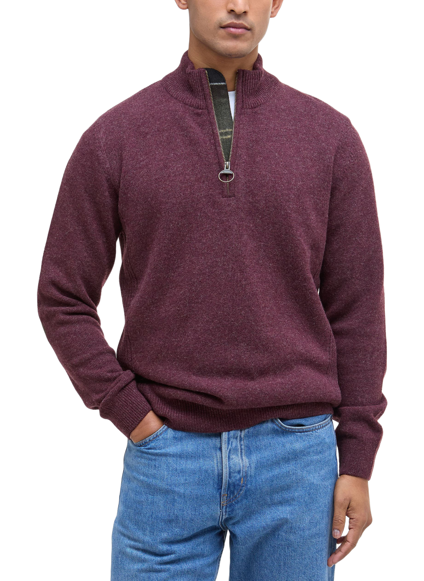 Holden wool jumper BARBOUR Red