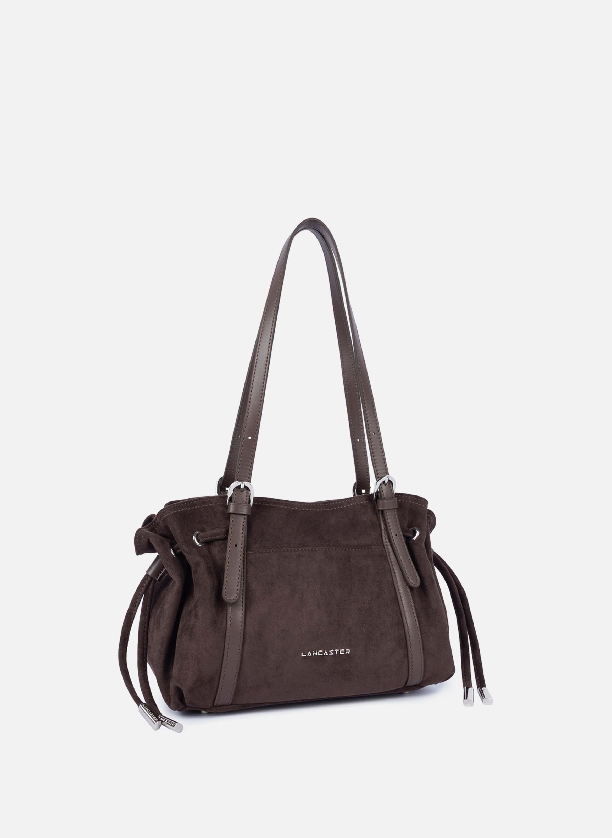 Sac cabas épaule - velvet emma | Marron LANCASTER Femme