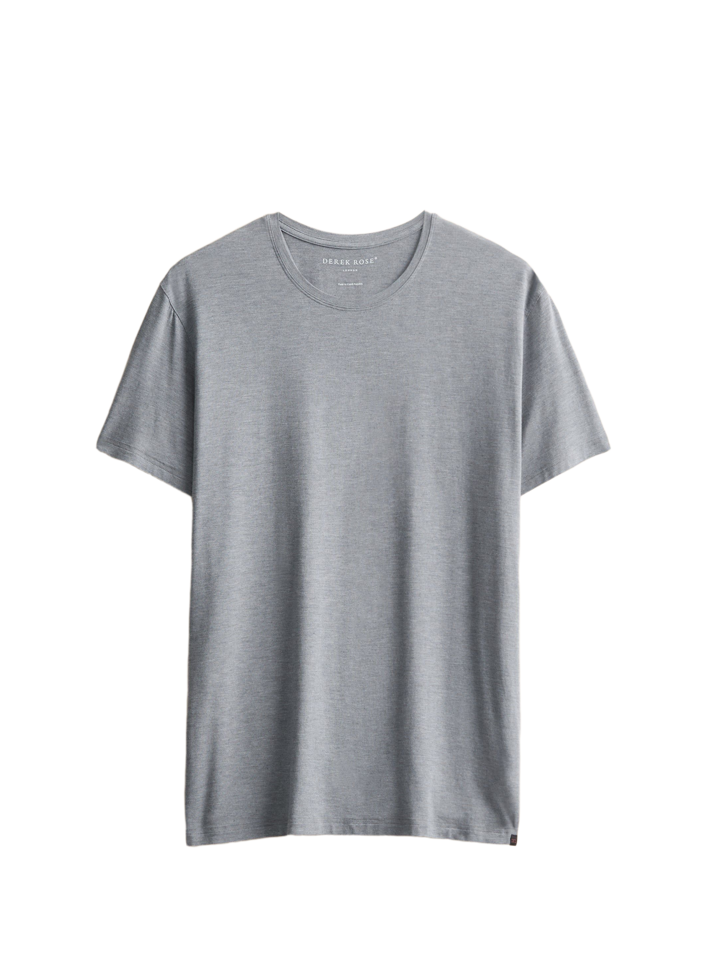 T-shirt décontracté à manches courtes DEREK ROSE Gris
