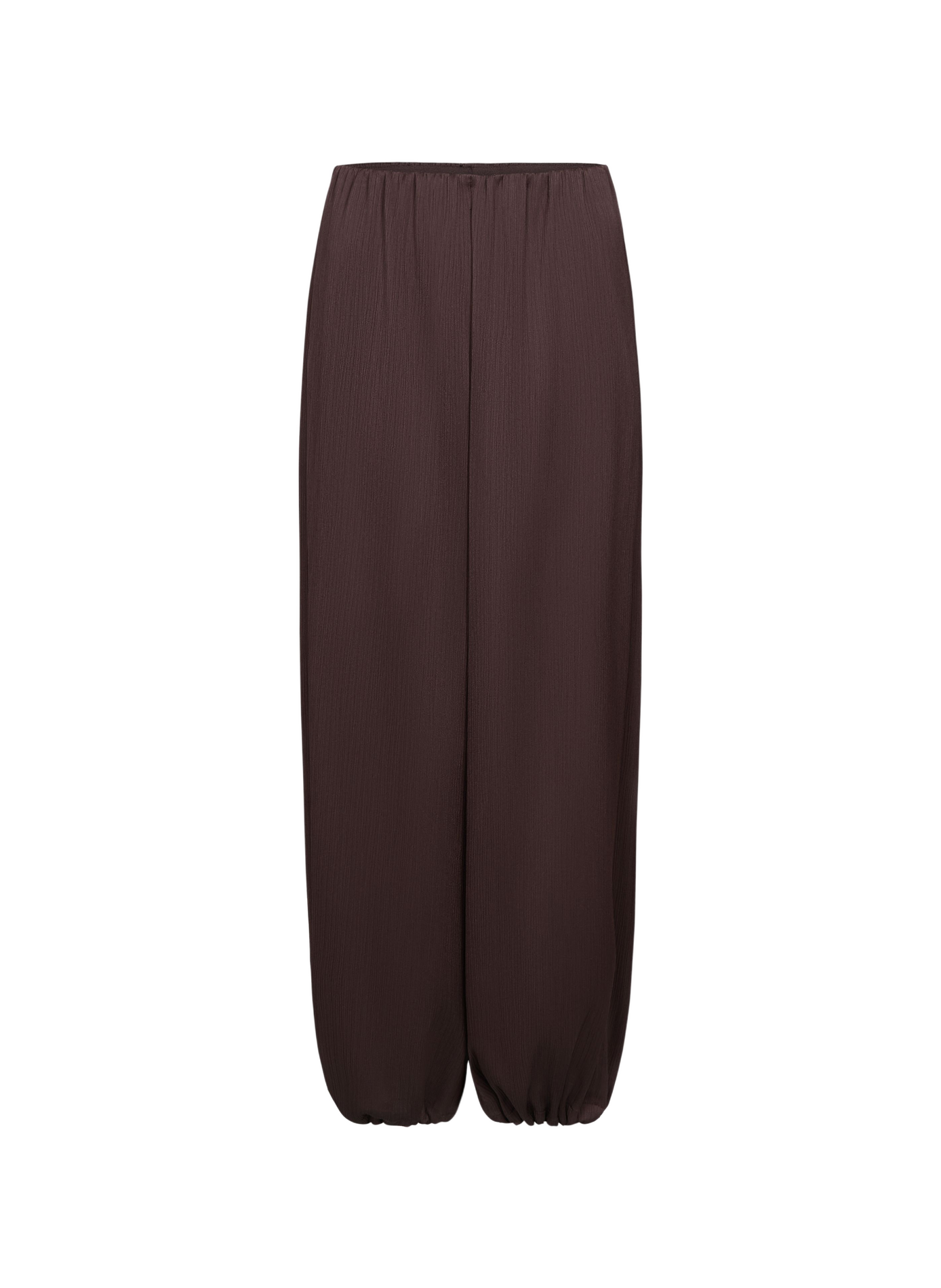 Pantalon plissé à cordon de serrage VINCE Braun