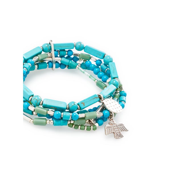 Bracelet 5 rangs Lucky charms