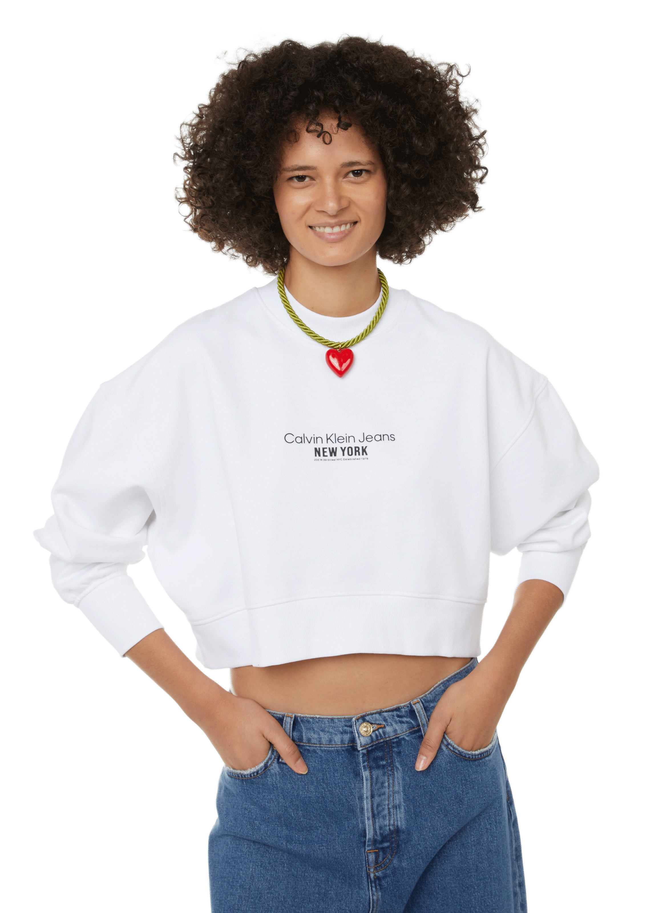 women's calvin sweatshirt