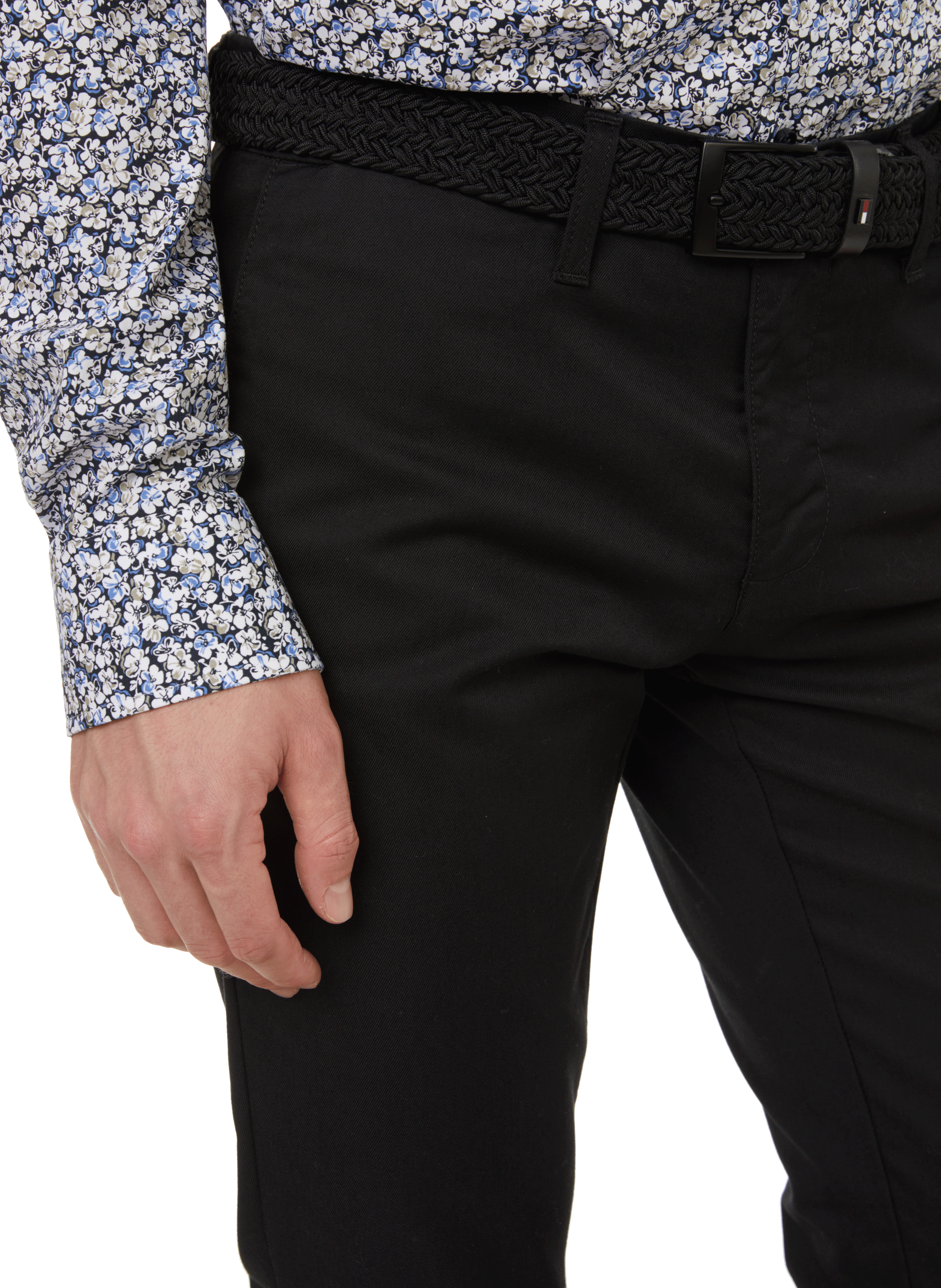 Stretch cotton trousers CARHARTT WIP Black