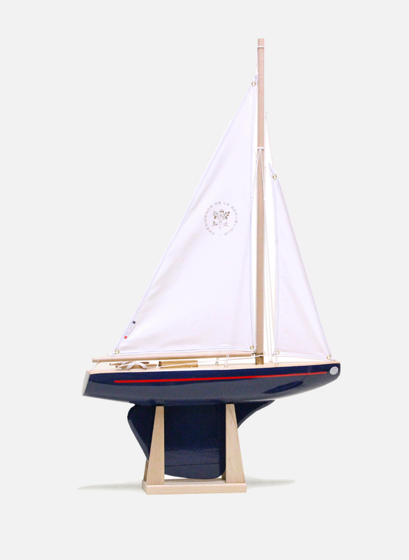 ÉLYSÉE x Maison Tirot - Wooden Sailboat Multicolour