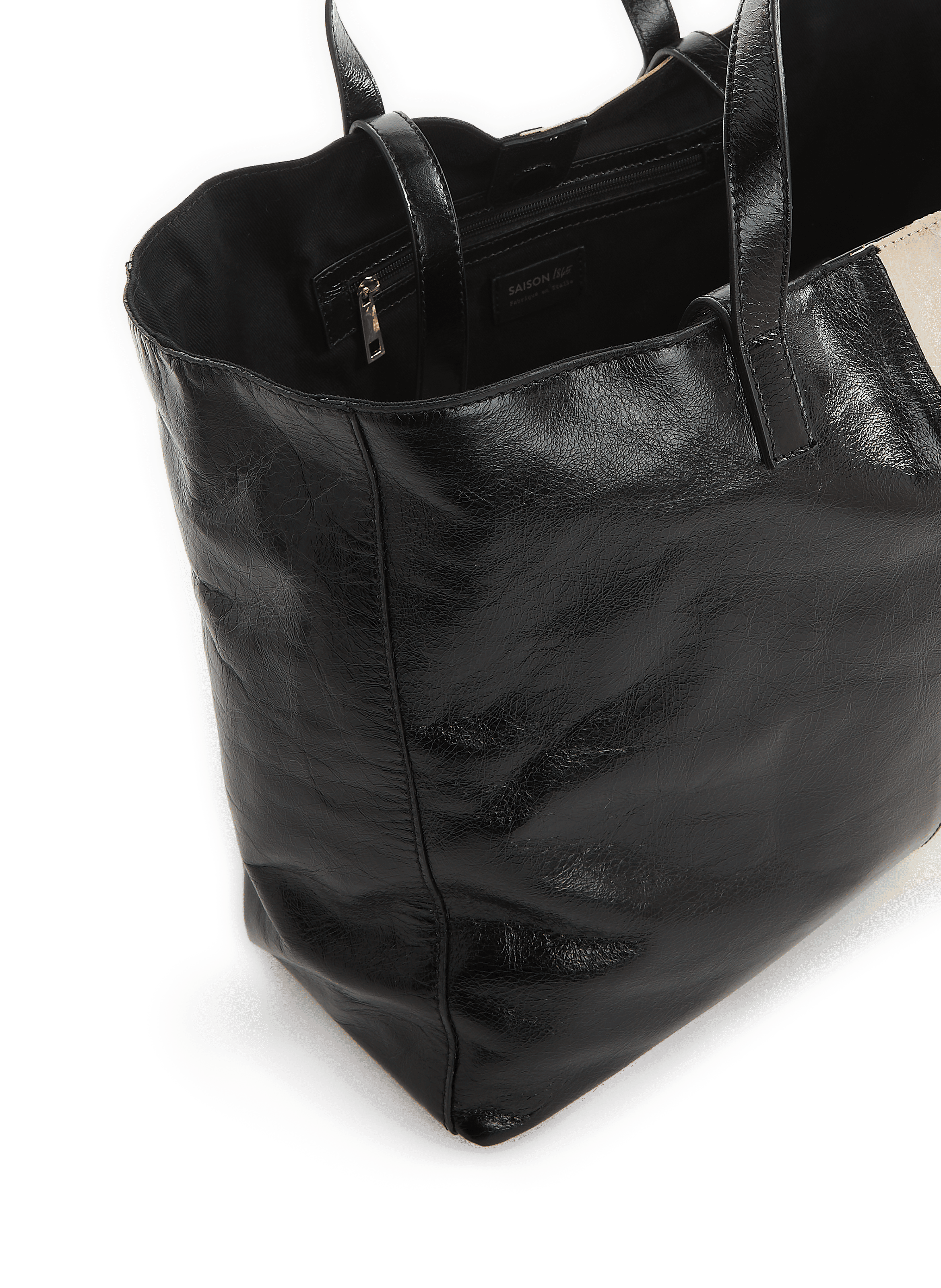 Sac cabas Elma en cuir  SAISON 1865 Multicolore