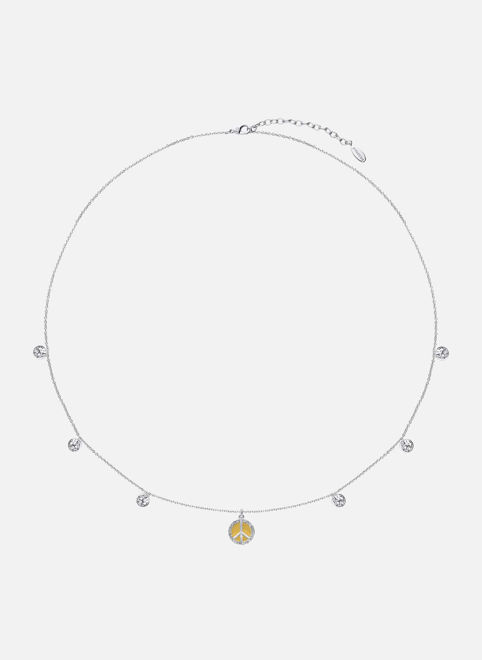 Collier avec pampilles en laiton doré serenity HIPANEMA Beige