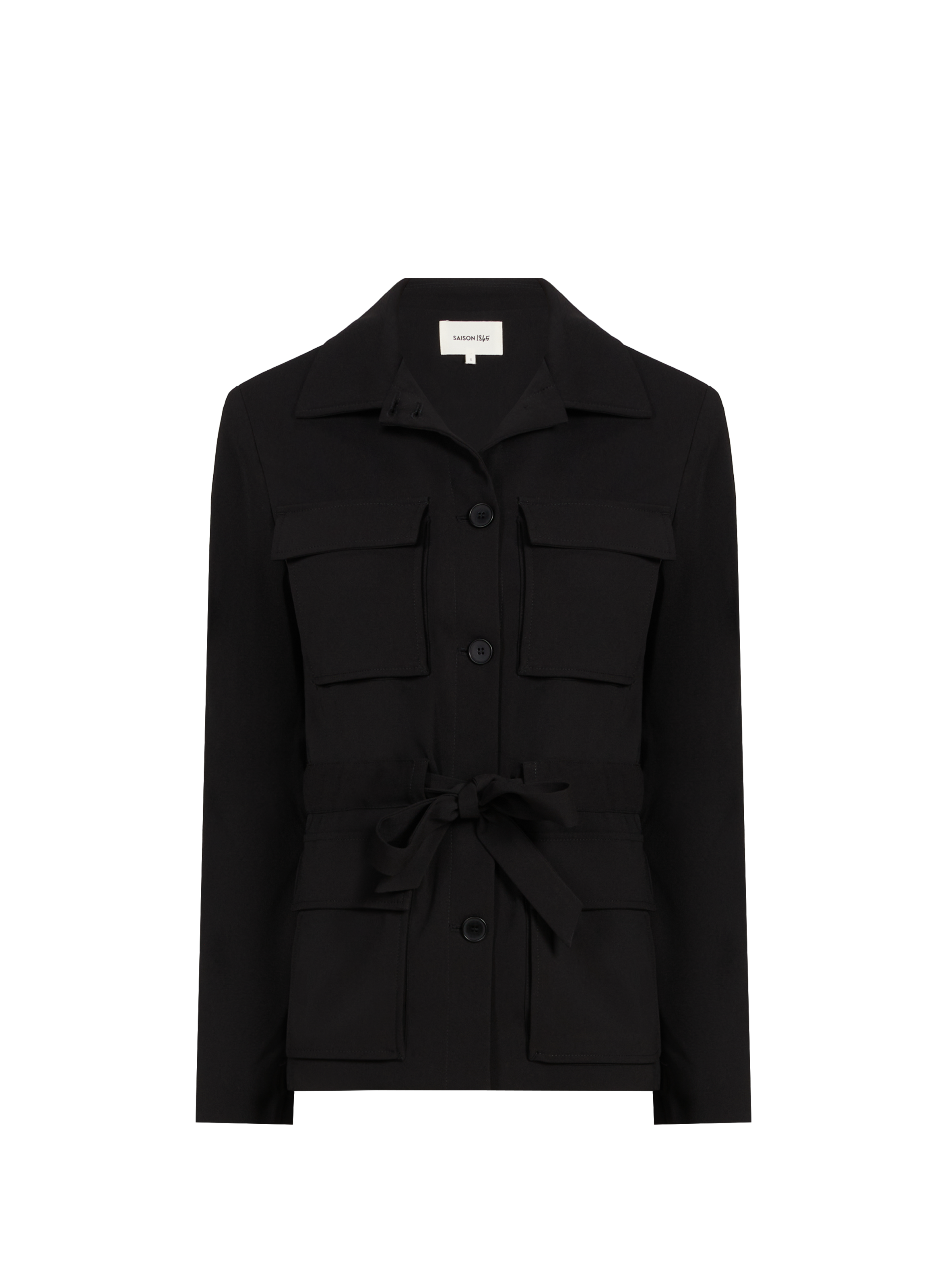 veste saharienne VAHARI  SAISON 1865 Noir