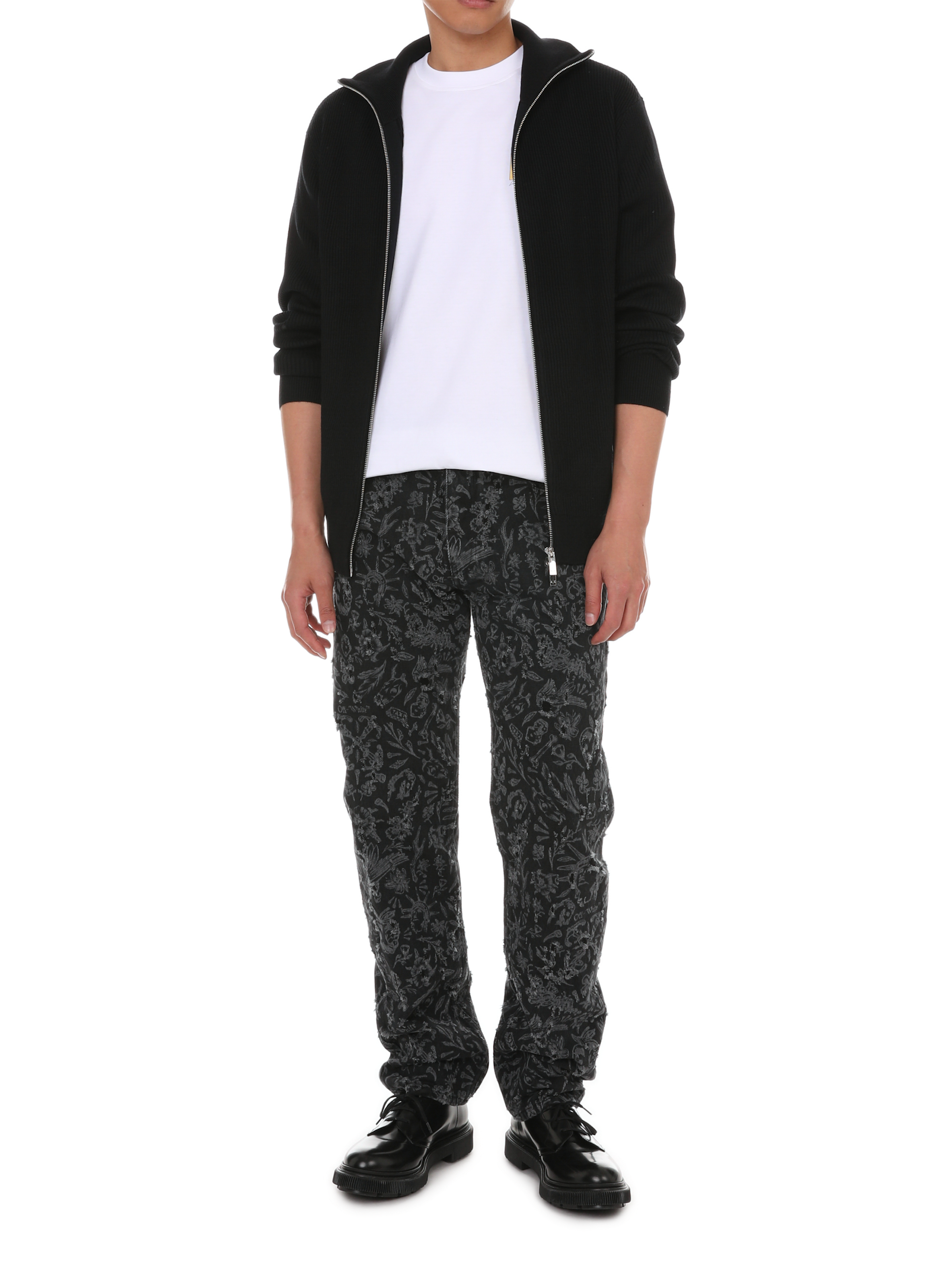 Cotton cap OFF-WHITE Black